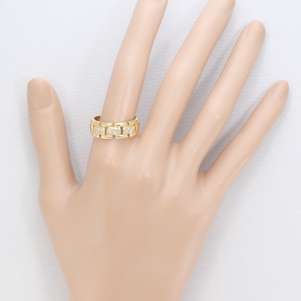 18K Yellow Gold Diamond Ring for Women - Elegant Solitaire Engagement & Wedding Band - Perfect for Proposals, Anniversaries, and Special Occasions