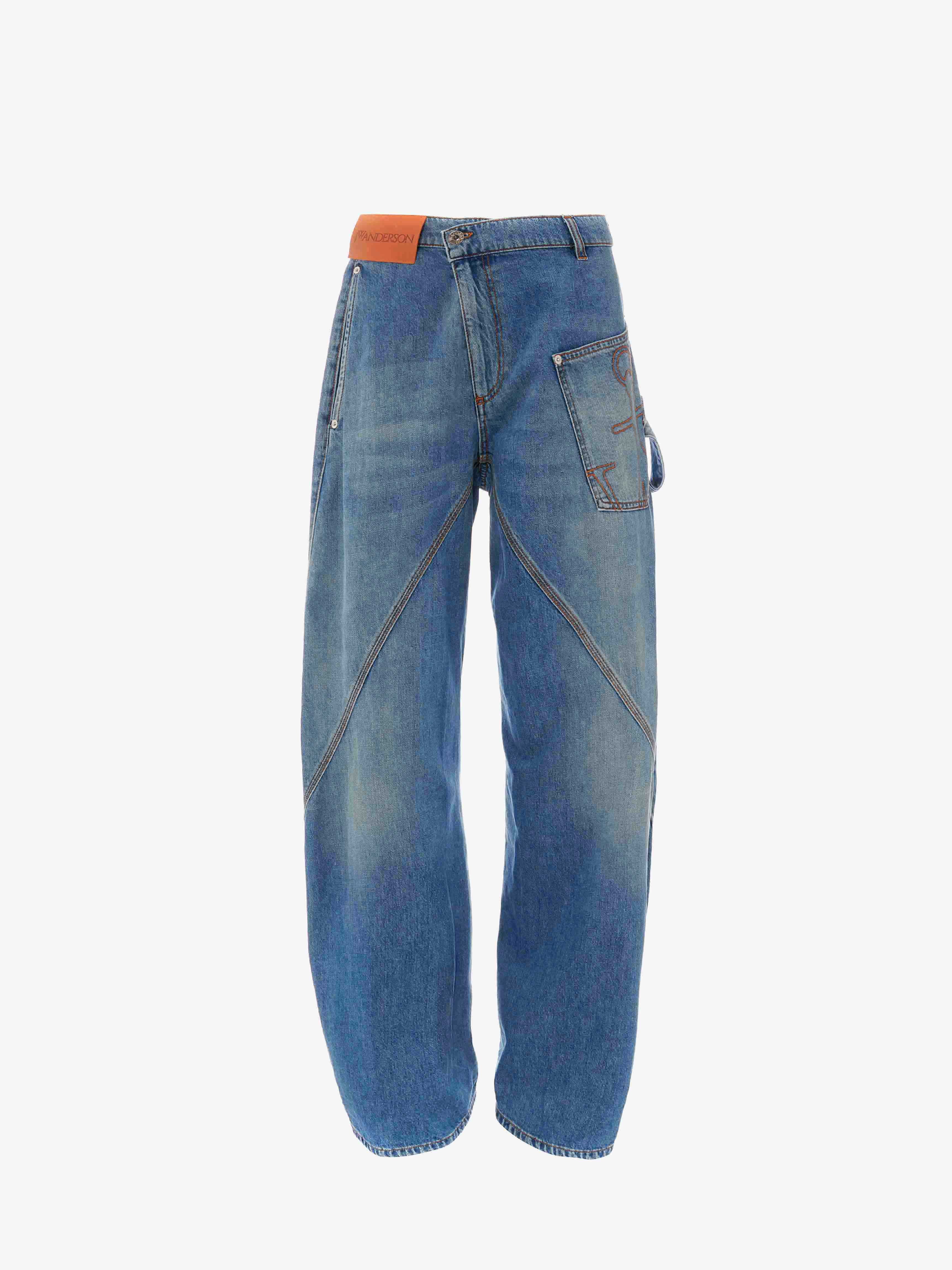 Twisted Workwear Denim Jeans for Men - Durable & Stylish Work Pants for Construction, Farming & Outdoor Activities