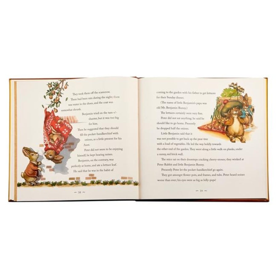 Peter Rabbit Leather Bound Classic Children's Book - Perfect for Bedtime Stories, Gifts & Collectors