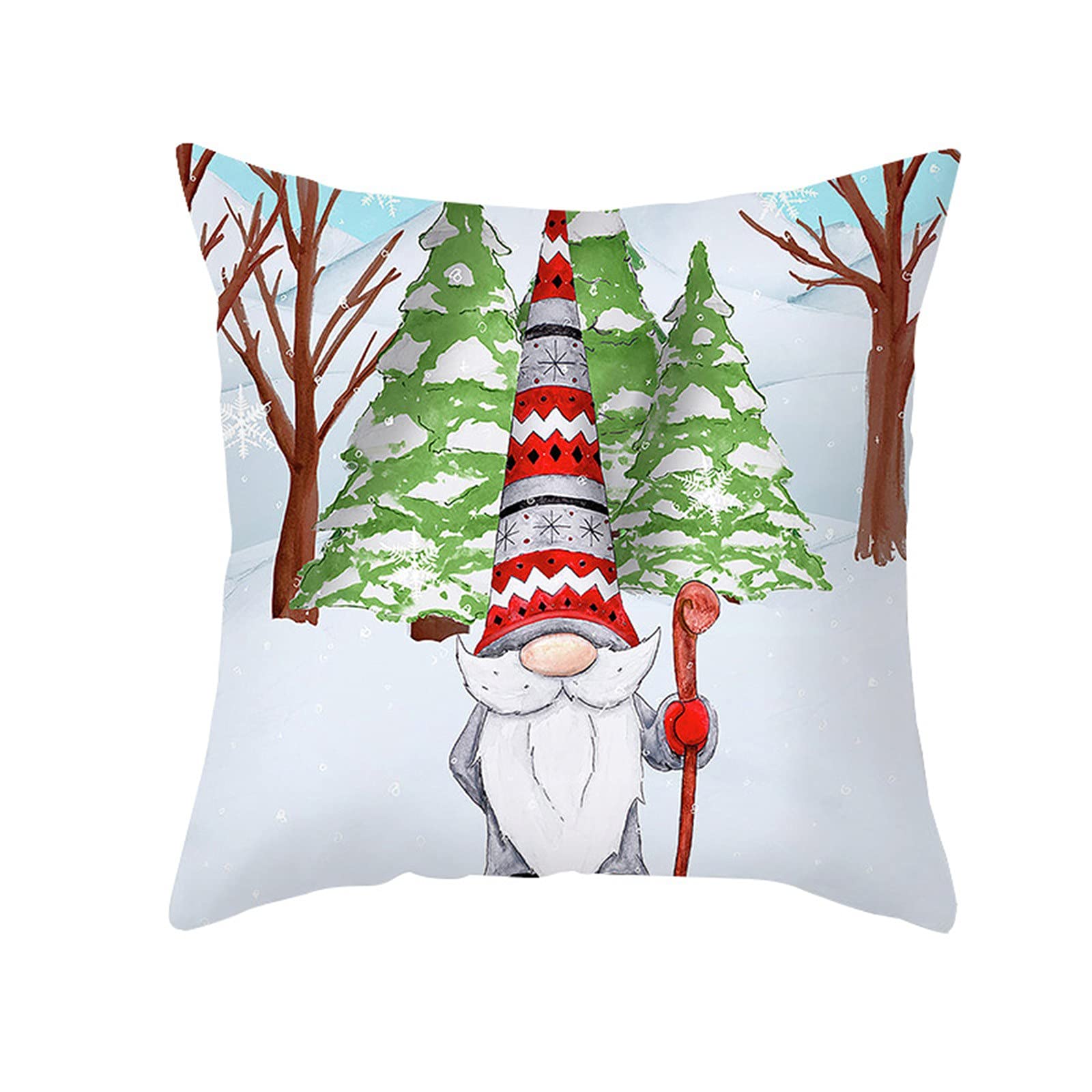 Best Traditional Christmas Decorations & Ornaments 2023 - Family Holiday Decor, Festive Sofa Backrest Cover & Pillowcase for Cozy Living Room Decorations