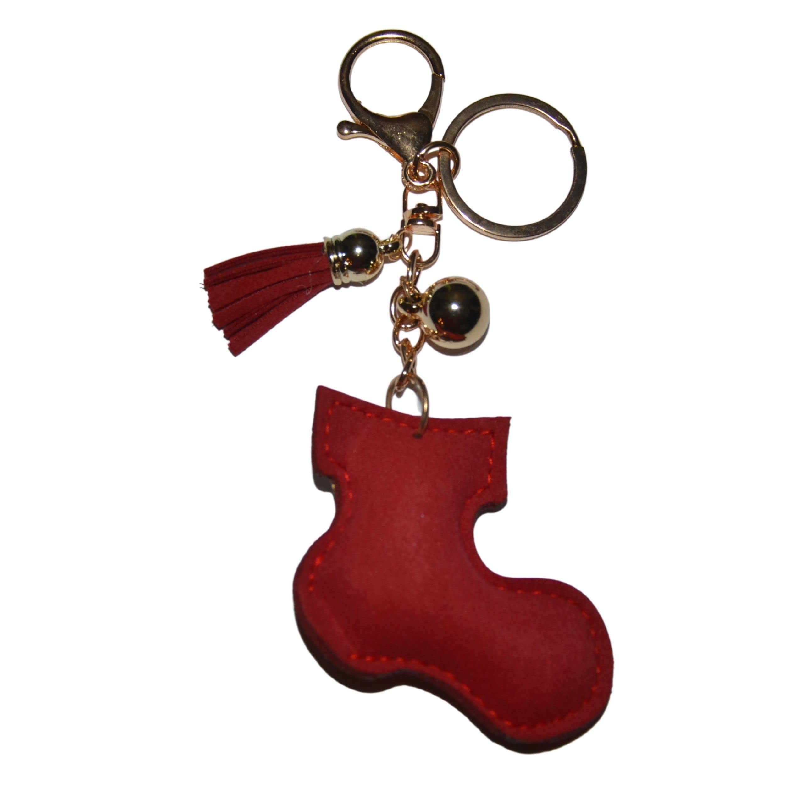 Sparkling Rhinestone Keychain for Women - Elegant Bling Keychain Charms for Car Keys & Handbags - Perfect Purse Accessories for Parties, Gifts & Everyday Glam