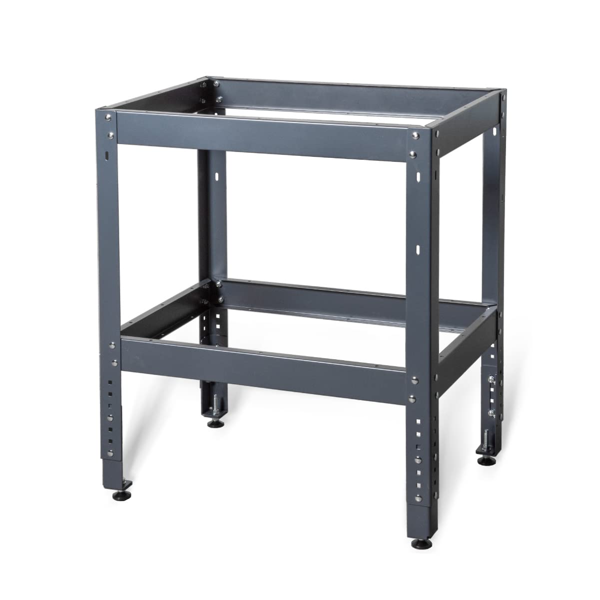 POWERTEC Heavy Duty Tool Stand - 400lb Capacity Adjustable Router Table Stand for Miter Saw, Drill Press, Belt Sander, Bench Grinder, Band Saw, Scroll Saw & Planer | Workshop & Garage Workbench Support with Leveling Feet (Model UT1006) | Perfect for Woodworking, Metalworking & DIY Projects