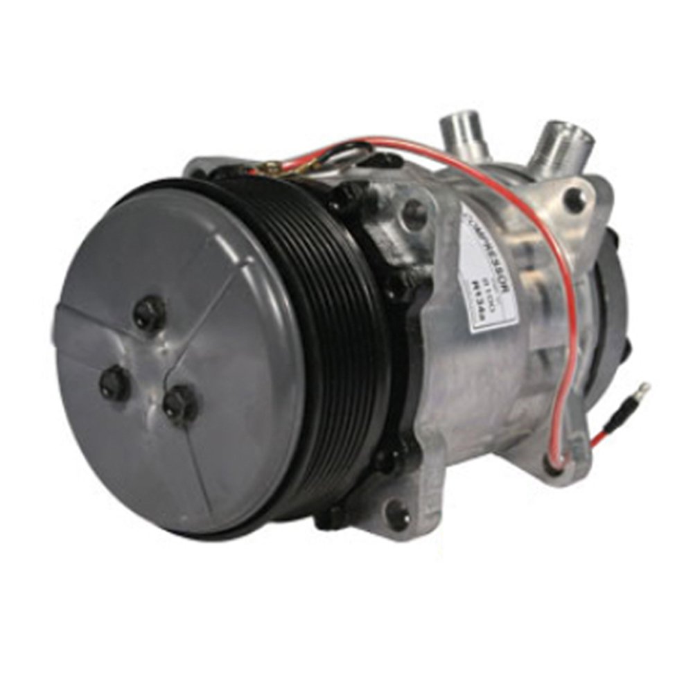 RAParts WN-82016158 AC Compressor Replacement for Case IH Tractors - Perfect for Agricultural Equipment & Heavy-Duty Cooling Systems