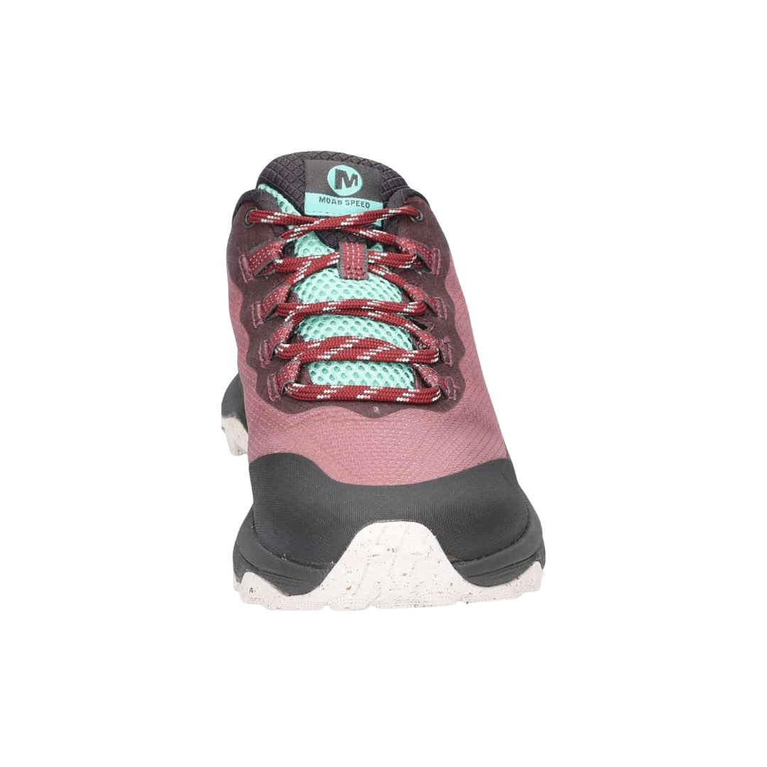 Women's Hiking Shoes - Merrell Moab Speed Burlwood (Regular Width) for Trail Running, Walking & Outdoor Adventures