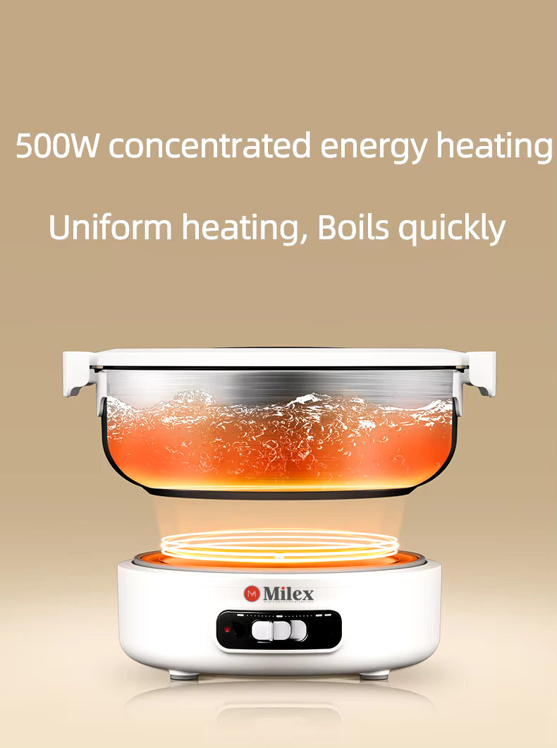 Milex Insta Cooker - Electric Pressure Cooker, 6-in-1 Multi-Cooker with 10 Presets, Fast & Safe Cooking for Rice, Soup, Stew - Perfect for Home, Kitchen, Meal Prep & Healthy Eating