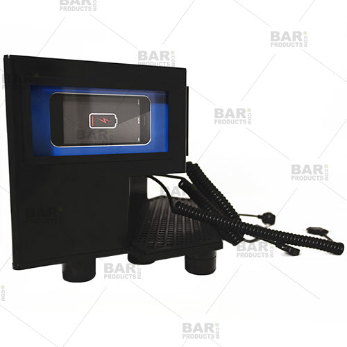 BarConic® Bar Top Charging Station - 4-Port USB Charging Hub for Phones & Tablets - Perfect for Home Bars, Restaurants & Cafes