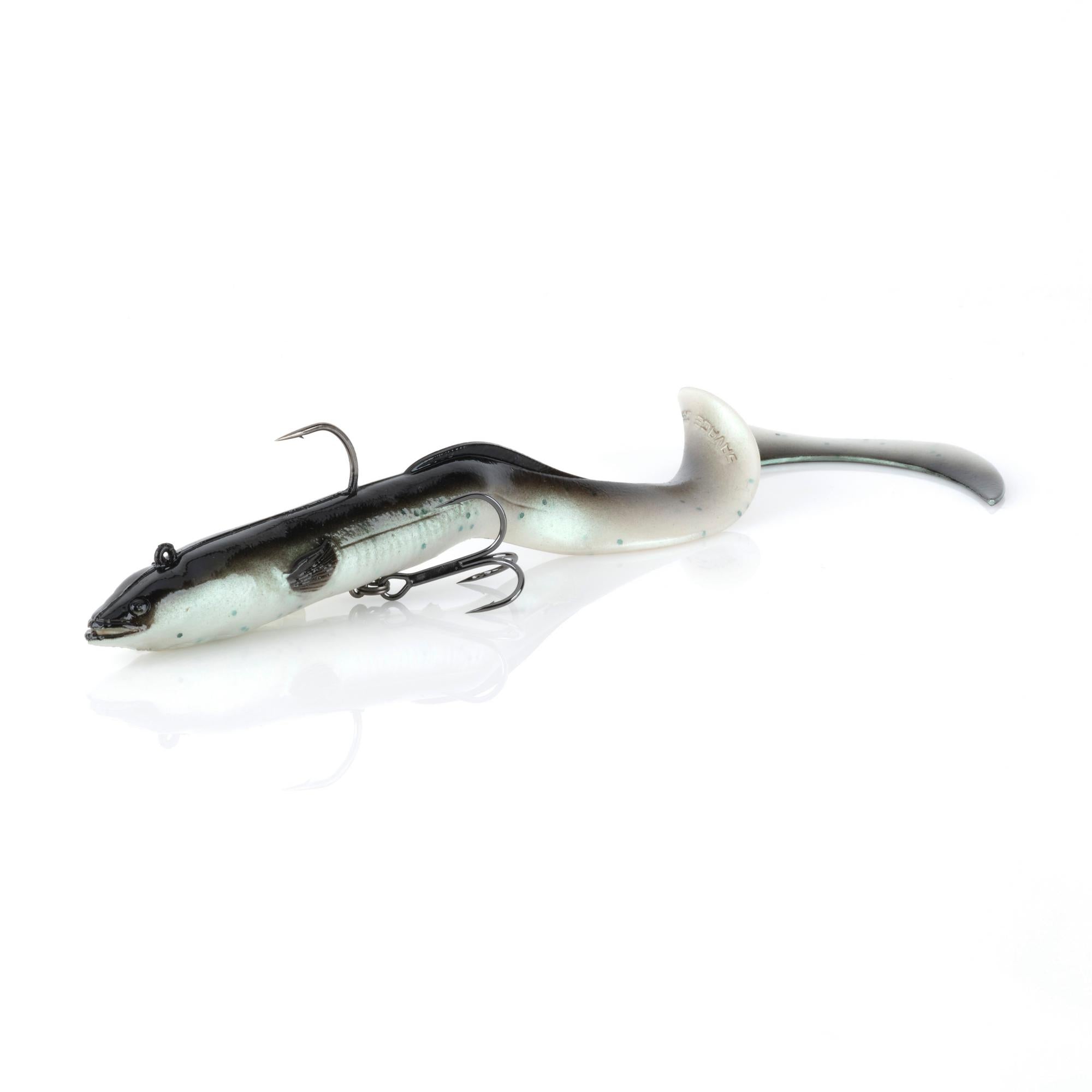 Savage Gear Real Eel 10 Fishing Lures - Premium Soft Plastic Swimbaits for Bass, Pike & Saltwater Fishing - Perfect for Freshwater & Saltwater Angling, Kayak Fishing & Tournament Use