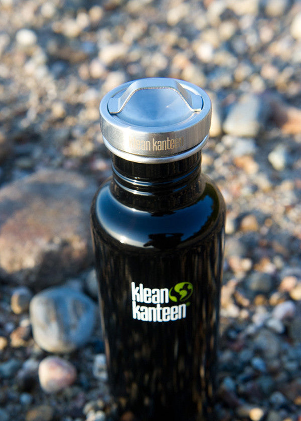 Klean Kanteen Stainless Steel Water Bottle with Loop Cap - Leak Proof & Eco Friendly for Hiking, Gym & Outdoor Adventures