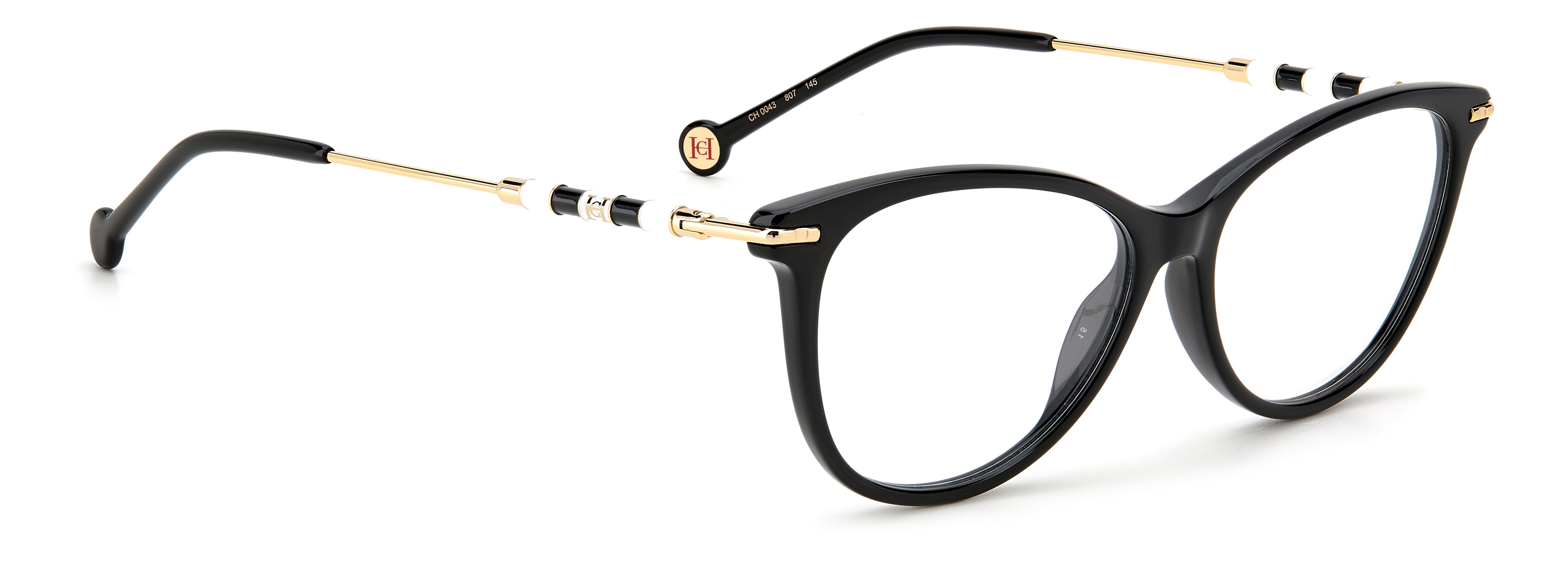 Carolina Herrera CH 0043 Women's Designer Sunglasses - UV Protection, Luxury Fashion Accessory for Beach, Driving & Outdoor Activities
