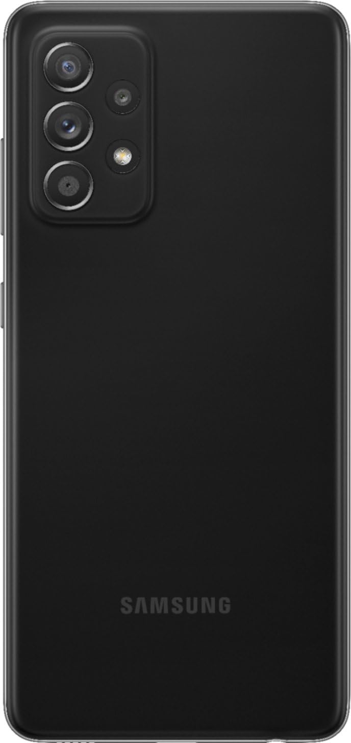 SAMSUNG Galaxy A52 A526U 5G T-Mobile Locked Smartphone - Android Phone with 64MP Camera, Water Resistant, 128GB Storage (Renewed, US Version, Black) - Perfect for Streaming, Photography & Everyday Use