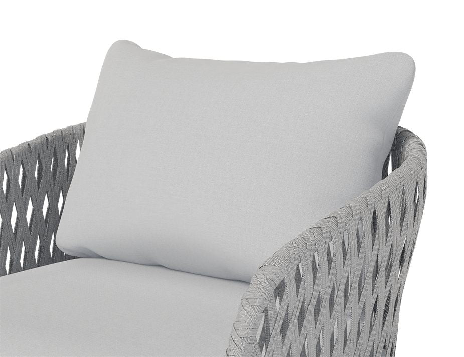 Premium Alma Single Outdoor Lounge Chair - Durable Patio Furniture for Relaxing in Garden, Poolside, or Backyard - Comfortable & Weather-Resistant Design