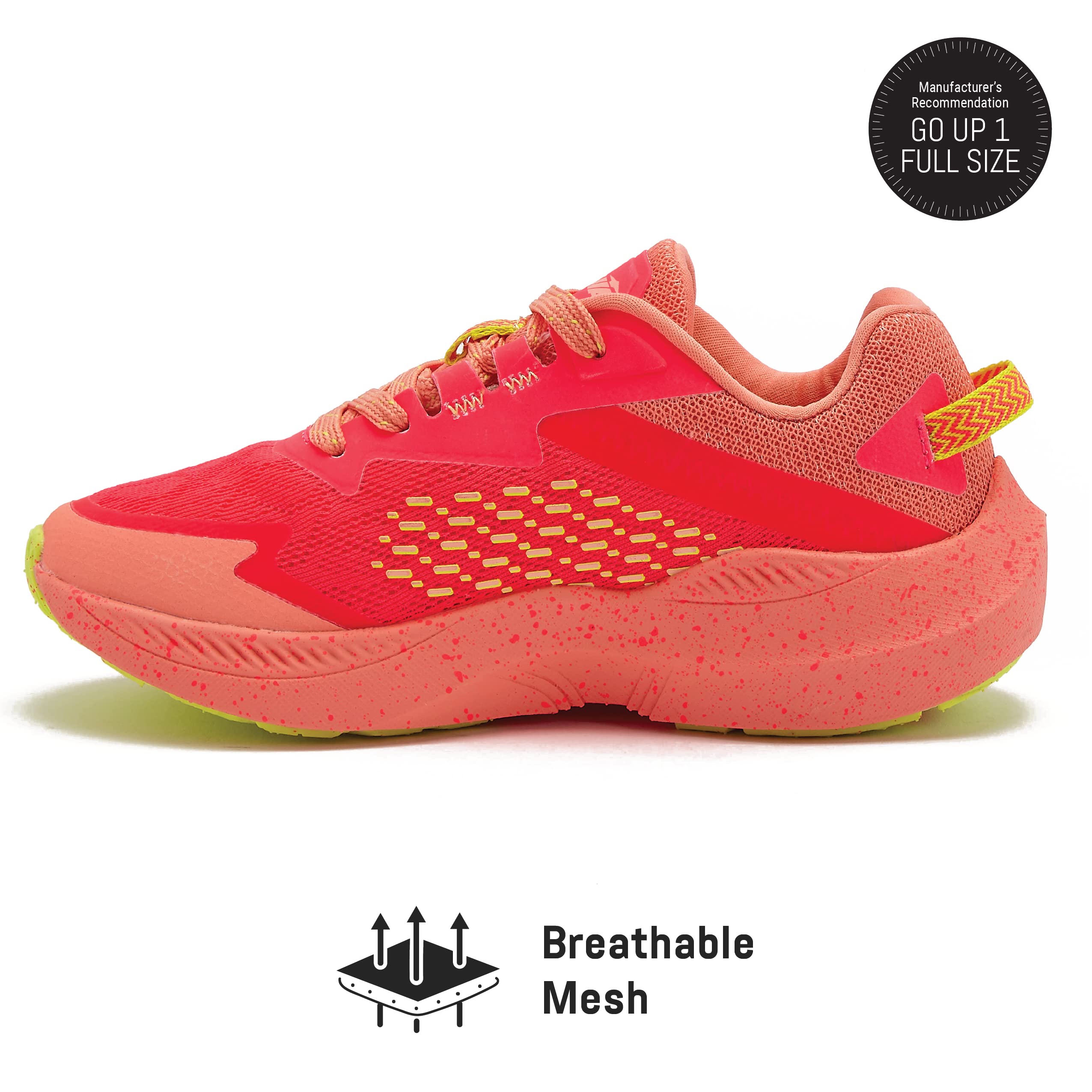 Avia Avi-Storm Girls' Sneakers - Lightweight Tennis & Running Shoes for Toddler, Little & Big Kids (Sizes 11-6) - Perfect for School, Sports & Playtime
