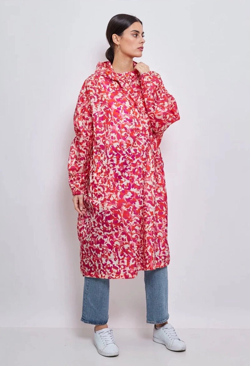 Anita Printed Colorful Long Cape - Stylish & Comfortable for Parties, Weddings & Evening Events