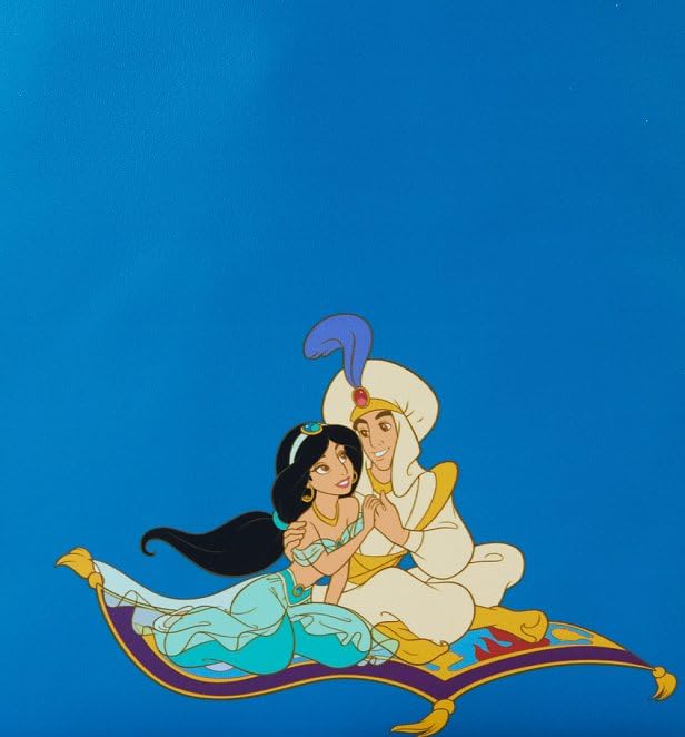 Disney Aladdin Jasmine Lenticular Mini Backpack by Loungefly - Cute Crossbody Bag for Women, Girls, Cosplay & Disney Fans - Perfect for Theme Parks, Conventions & Daily Use