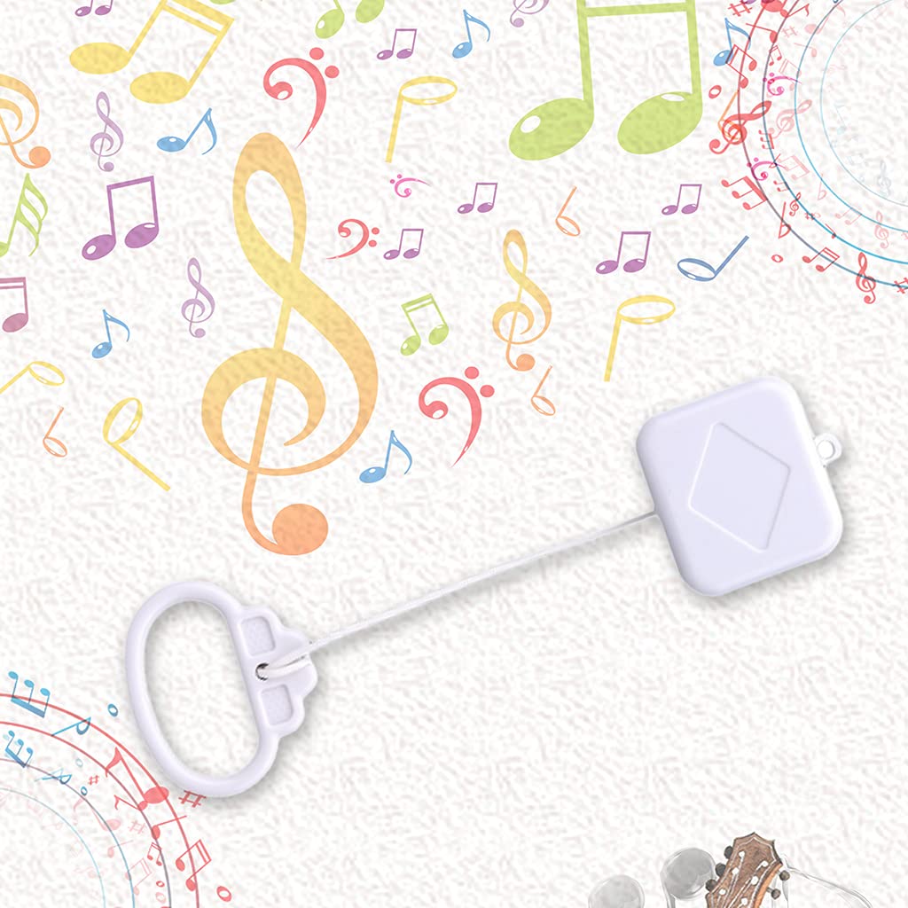 **Baby Crib Music Box with Pull Cord - Soothing Lullabies for Newborns & Toddlers - Perfect for Nurseries, Bedtime, and Baby Showers Gifts**