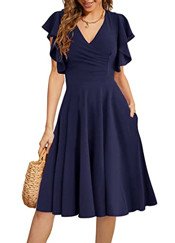 Solid Navy Blue