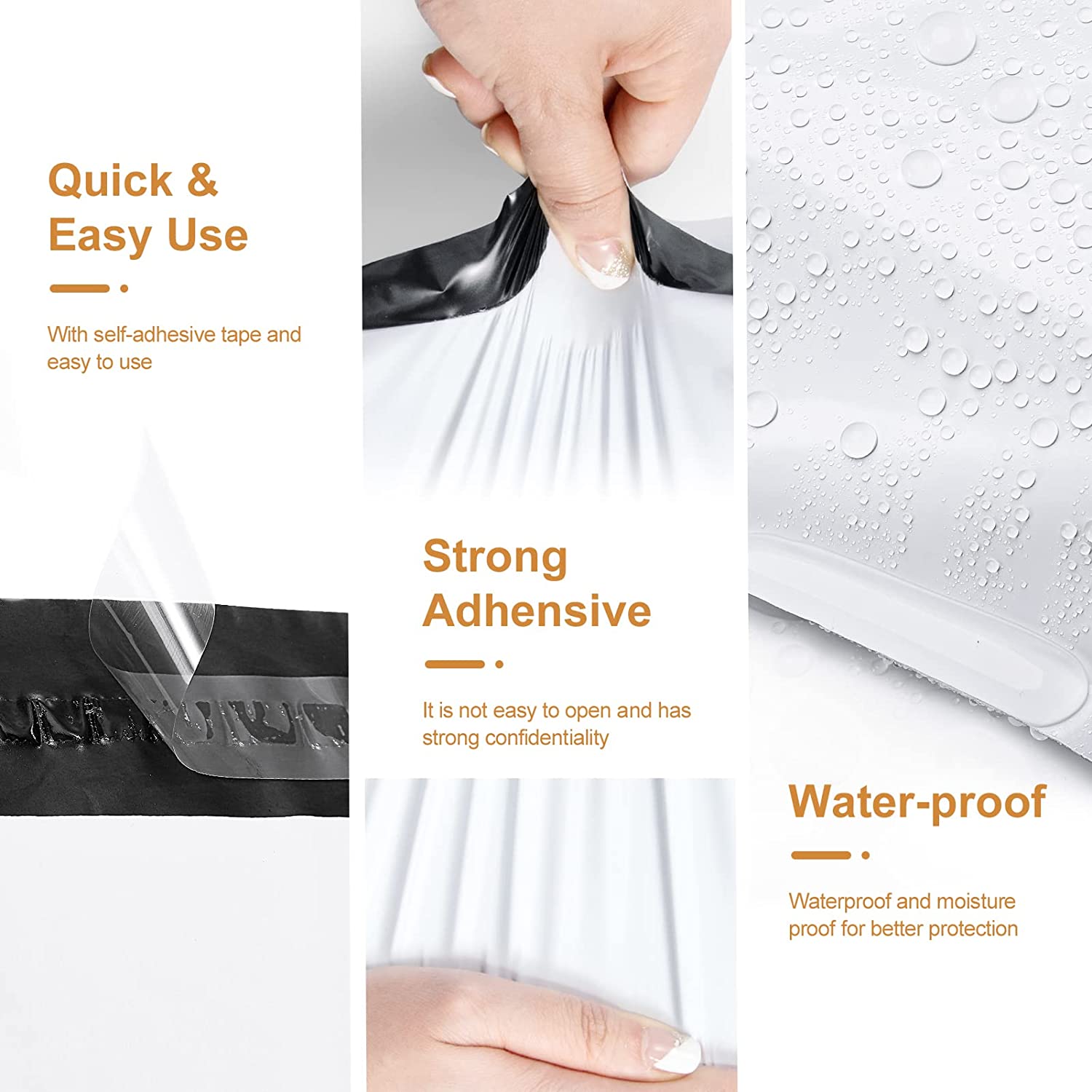19x24 Inch Poly Mailers - Waterproof & Durable Shipping Envelopes for Ecommerce, Online Stores & Small Businesses - Perfect for Mailing Clothes, Books & Lightweight Packages