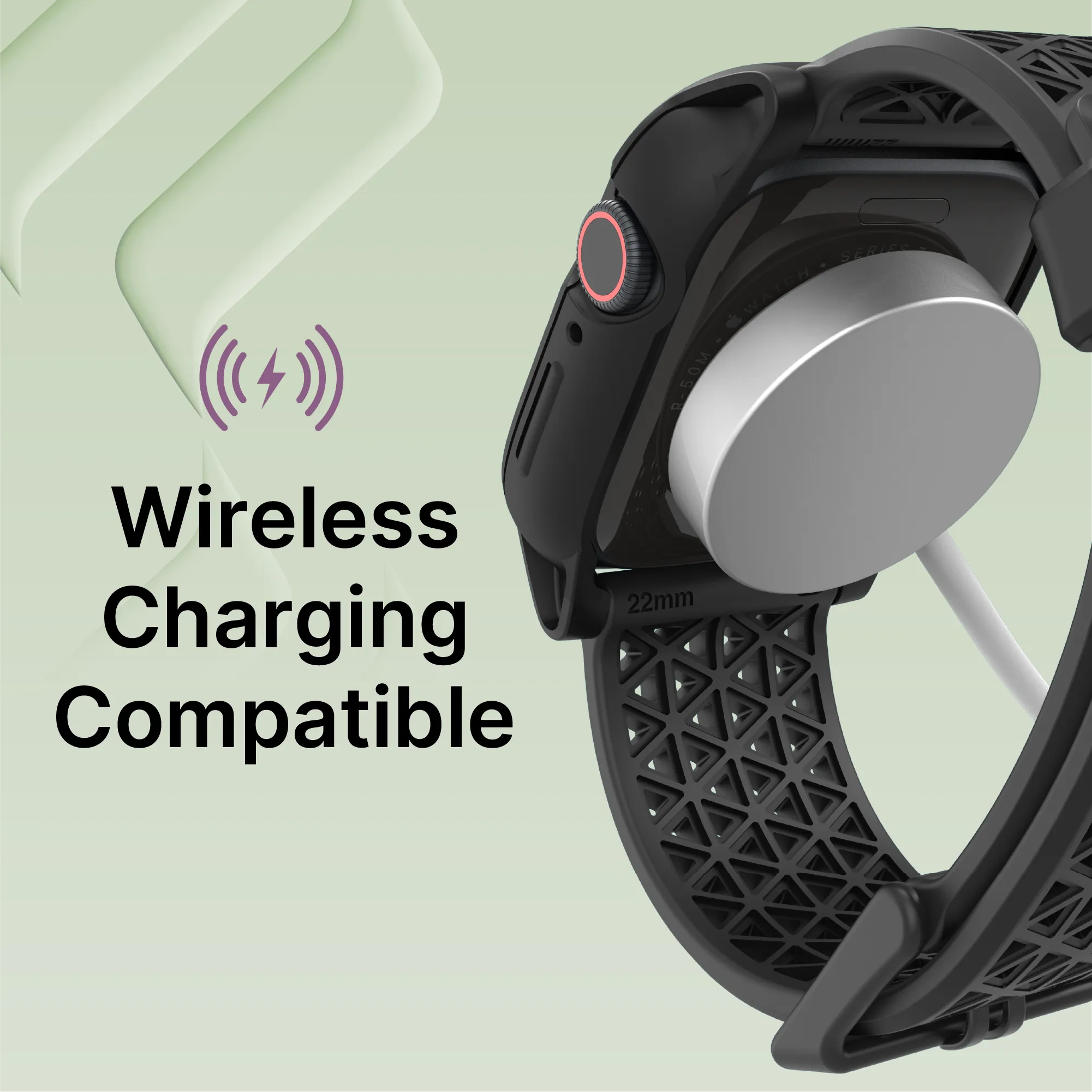 Durable 41mm Rugged Case & Band for Apple Watch Series 9/8/7 - Perfect for Outdoor Sports, Hiking & Active Lifestyles