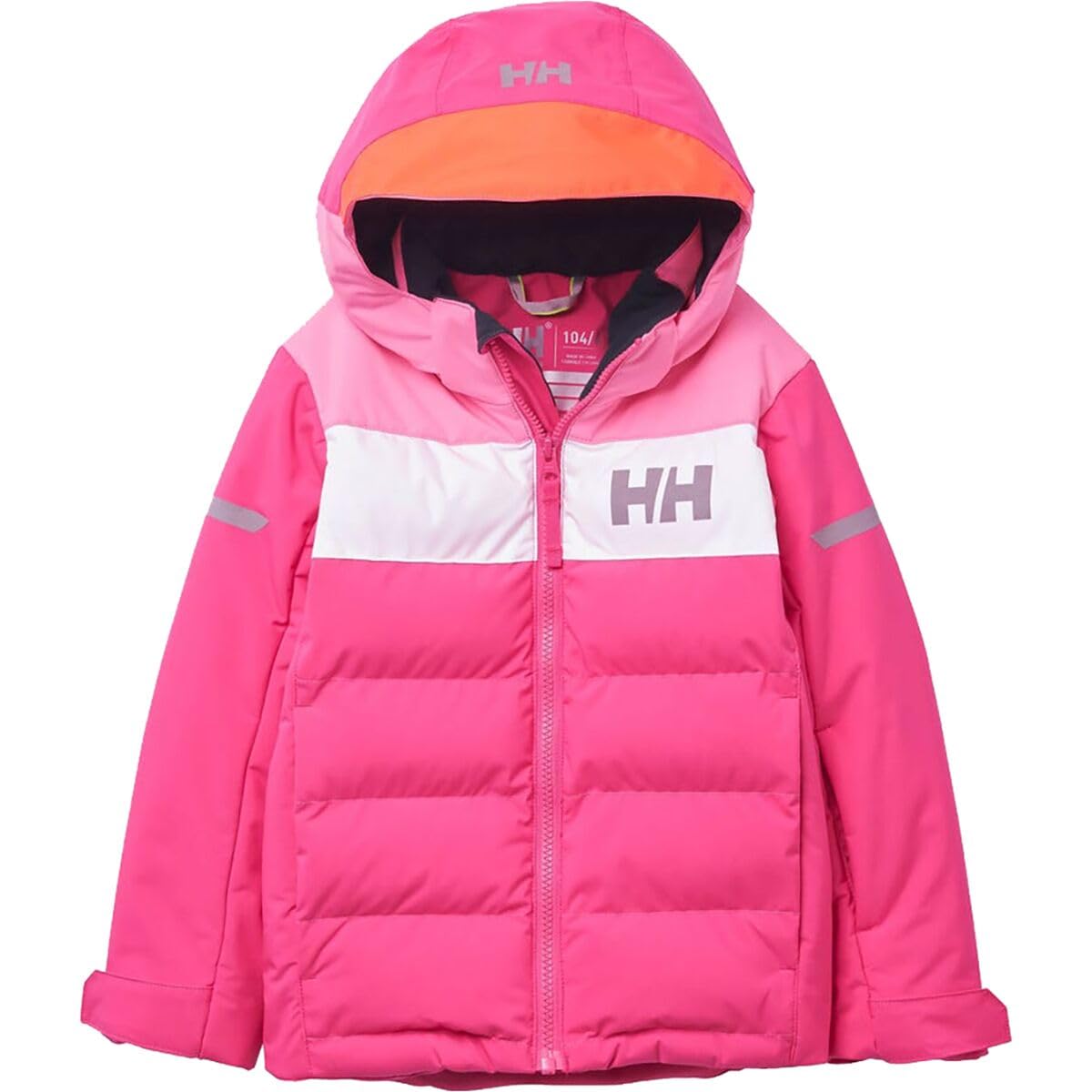 Helly Hansen Kids Vertical Insulated Jacket - Waterproof Windproof Winter Coat for Boys & Girls | Warm Breathable Outdoor Snow Jacket for Skiing, Snowboarding & Cold Weather Activities
