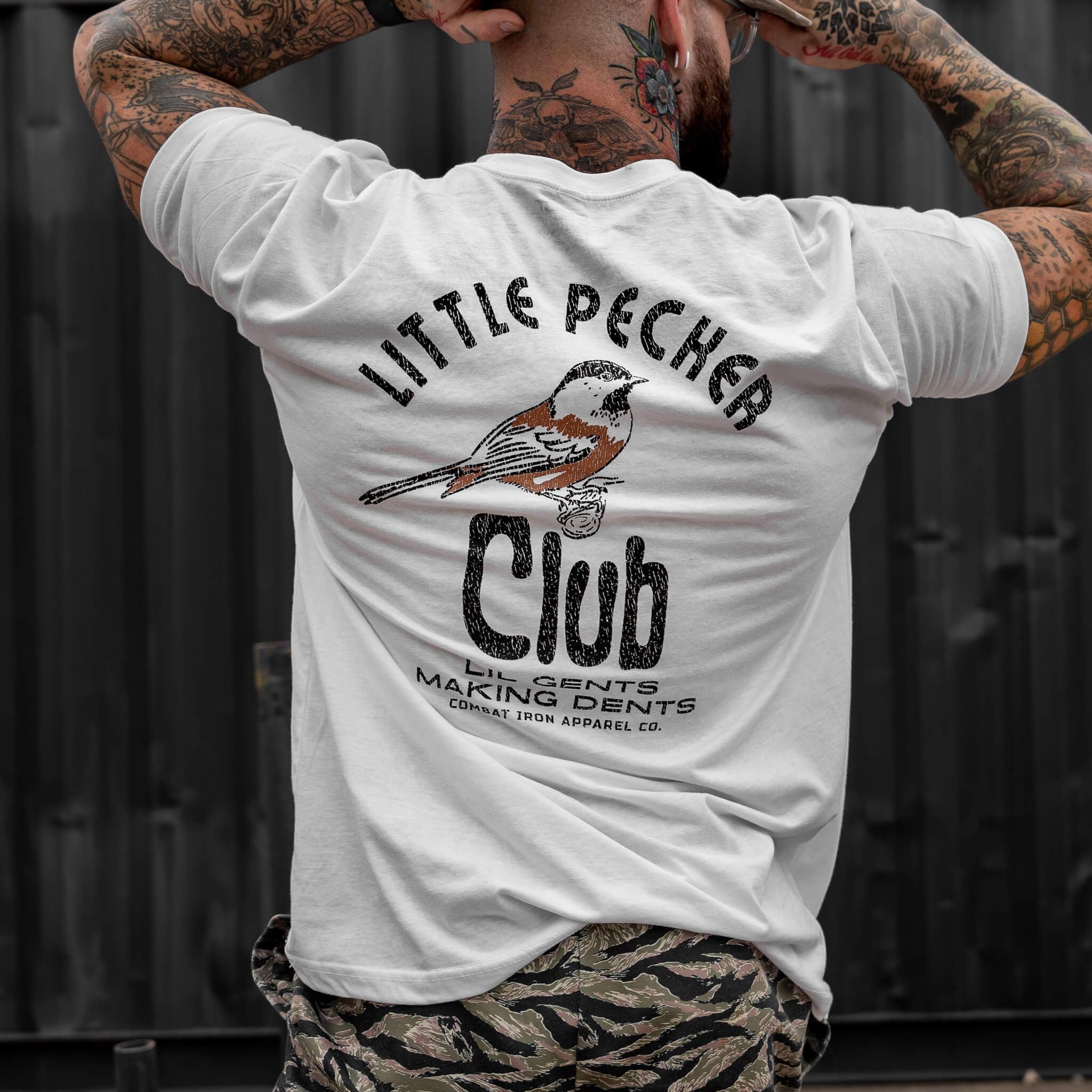 Combat Iron Men's Graphic Tees - Cool Vintage Style T-Shirts for Men | Trendy Casual Wear for Street Fashion & Everyday Outfits