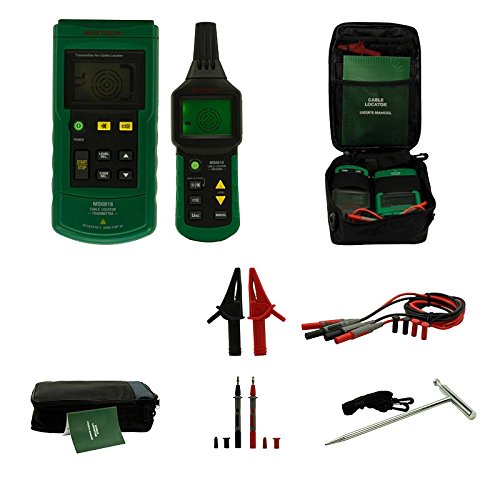 MS6818 Advanced Wire Tester & Cable Tracker - Multifunction Cable Detector & Pipe Locator (12-400V) for Home Electrical Repairs, Network Installations & Plumbing Work