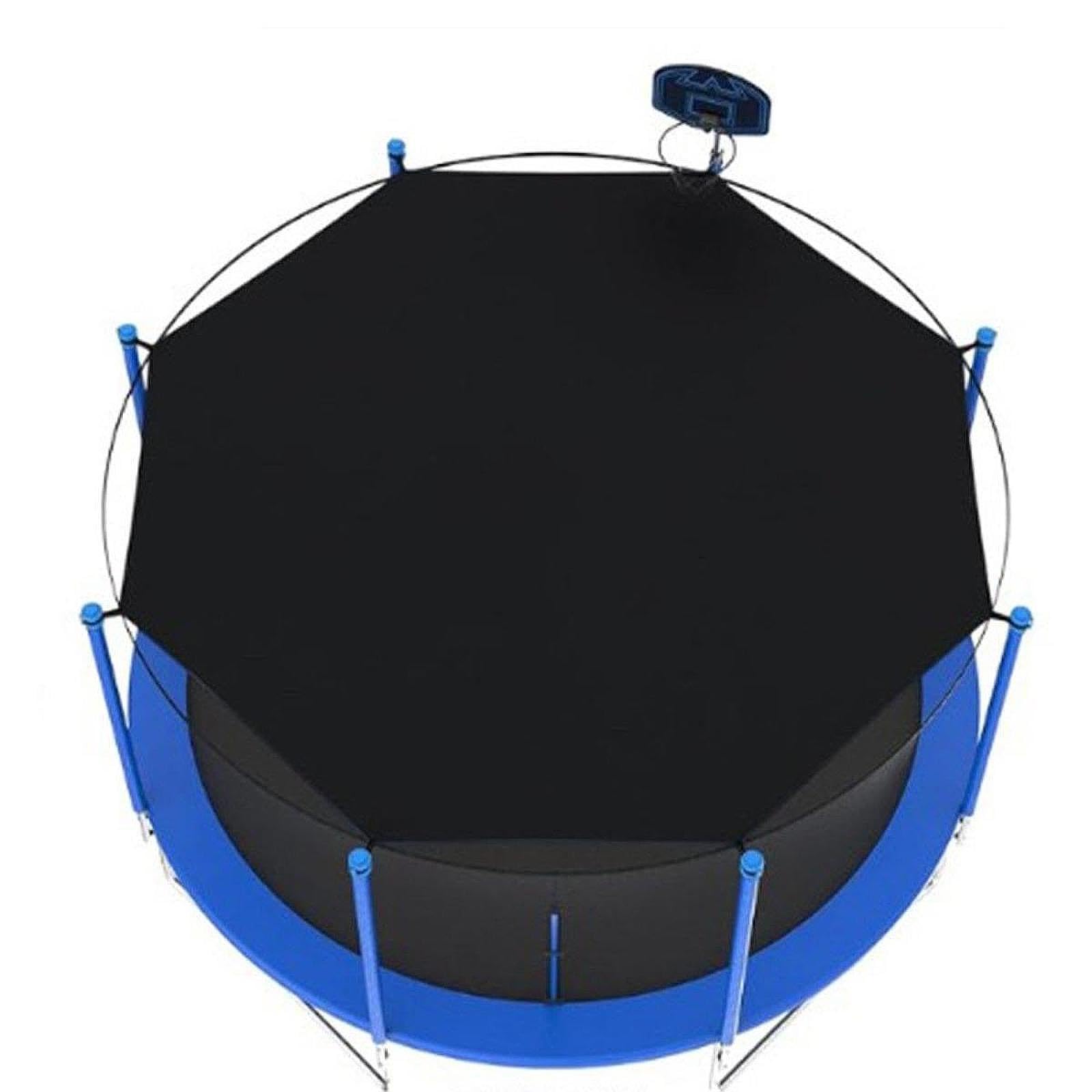 FLCPJGV Trampoline Sun Shade Cover - UV Protection, Anti-Tear, Fits 8ft & 16ft Round Trampolines - Perfect for Backyard, Outdoor Play & Summer Fun
