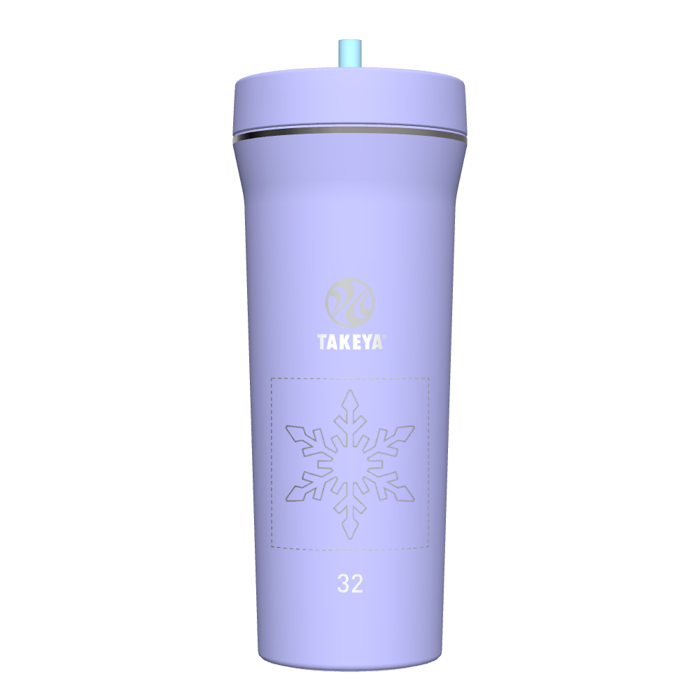 32 oz Customized Straw Tumbler with Lid - Insulated Stainless Steel Water Bottle for Hot & Cold Drinks - Perfect for Gym, Office, Hiking & Travel