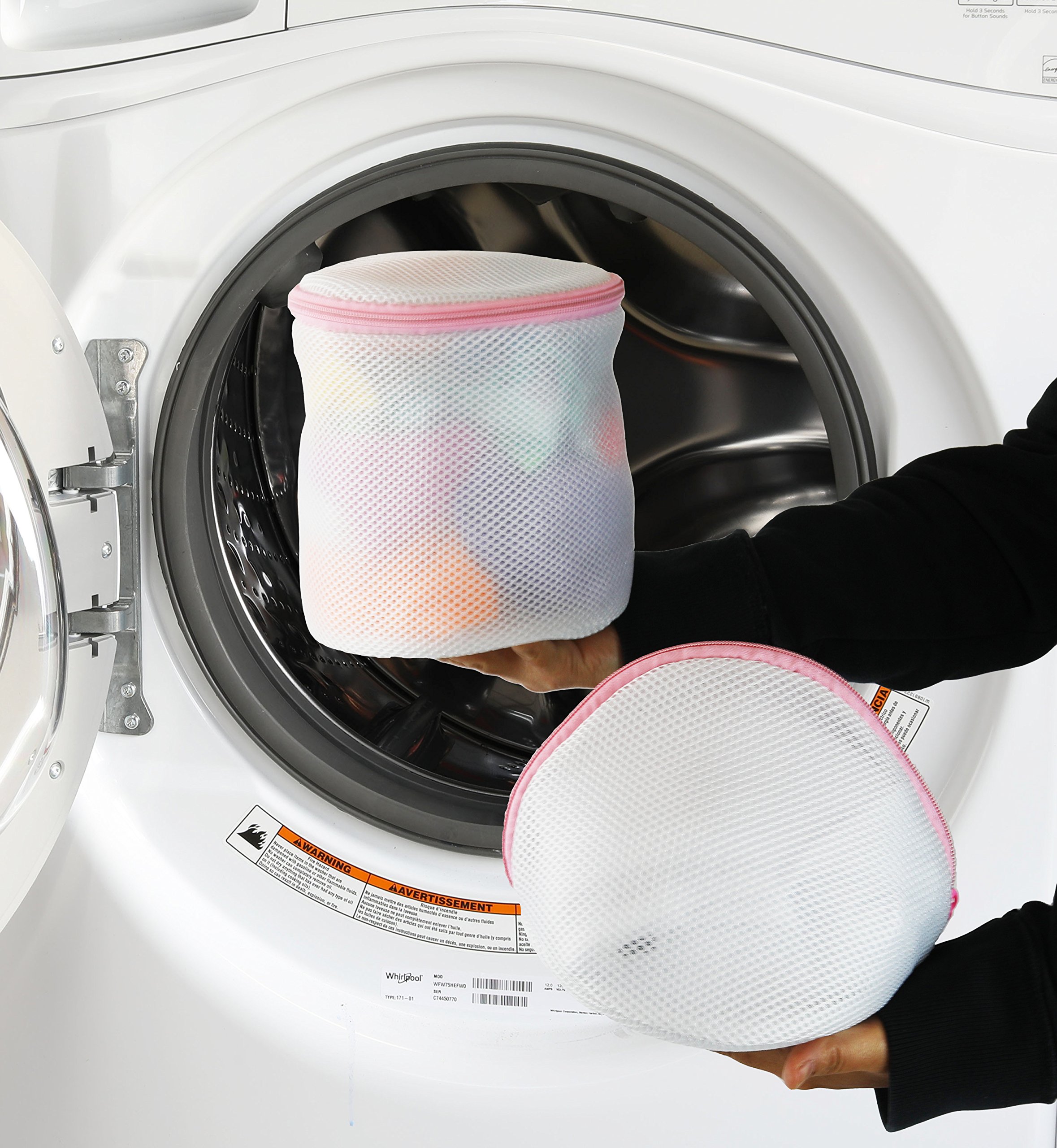 Premium Laundry Bags for Delicates - 5 Pack (2 Large & 3 Small Bra & Underwear Wash Bags) - Gentle Protection for Lingerie, Swimwear & Baby Clothes - Perfect for Travel & Machine Washing