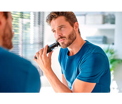 PHILIPS BT7201/15 Beard Trimmer with Vacuum - Refurbished with Home Essentials Warranty | Precision Grooming for Men at Home or Travel