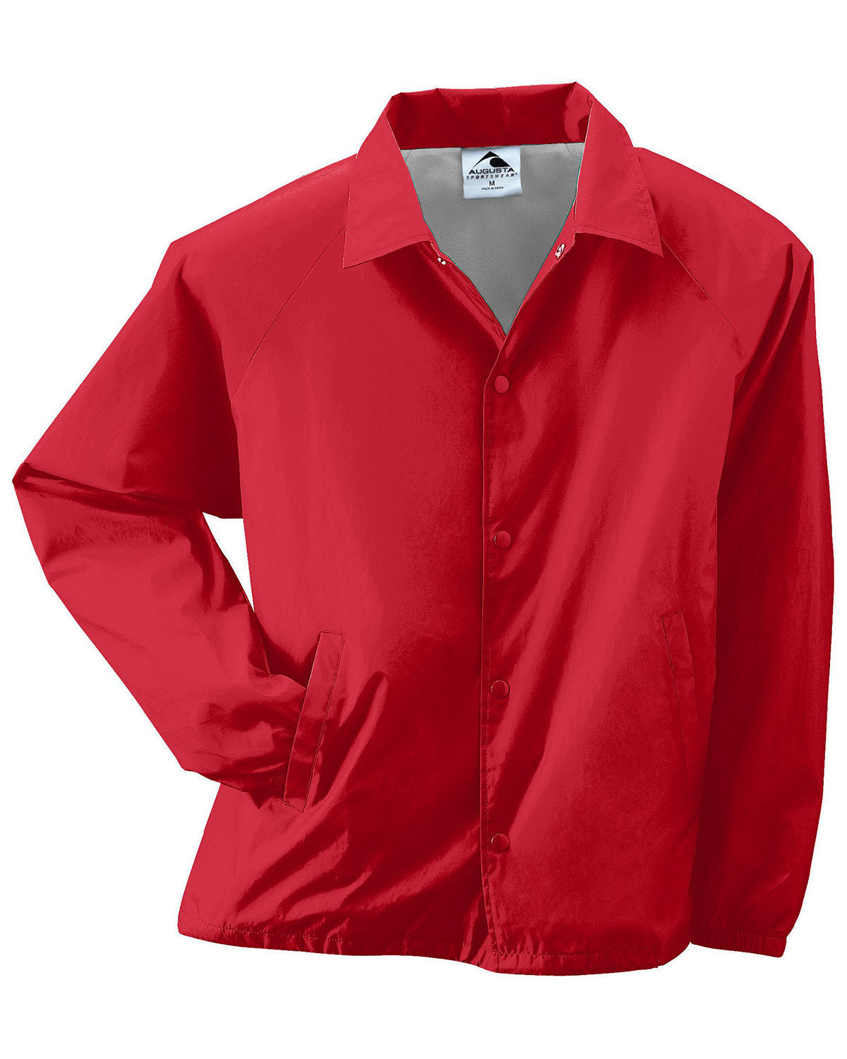 Augusta Sportswear 3100 Unisex Nylon Coach's Jacket - Lightweight Windbreaker for Outdoor Sports & Casual Wear - Perfect for Running, Training & Everyday Use