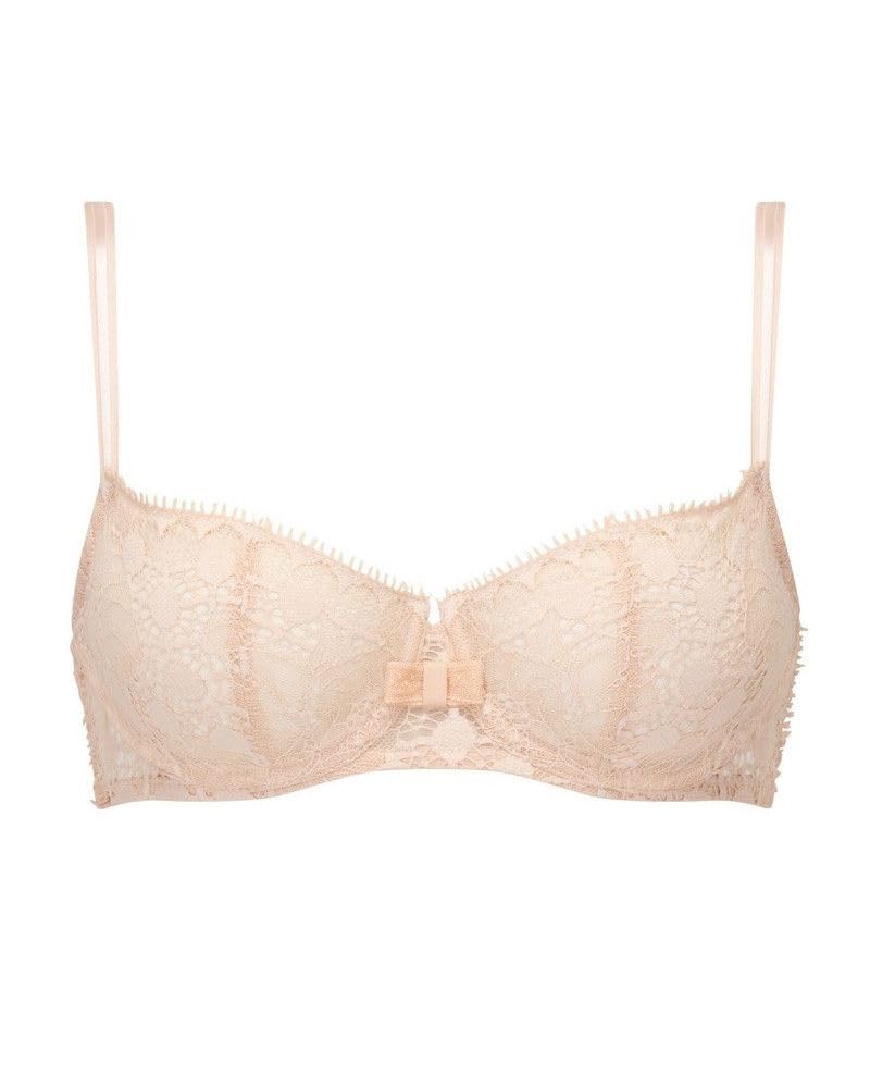 Chantelle Women's Day to Night Lace Unlined Demi Bra - Comfortable Seamless Underwire Bra for Everyday Wear & Special Occasions