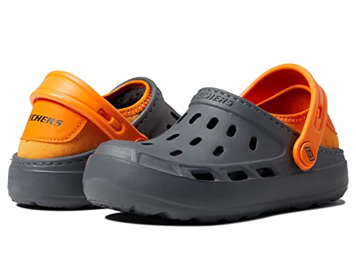 Charcoal/Orange