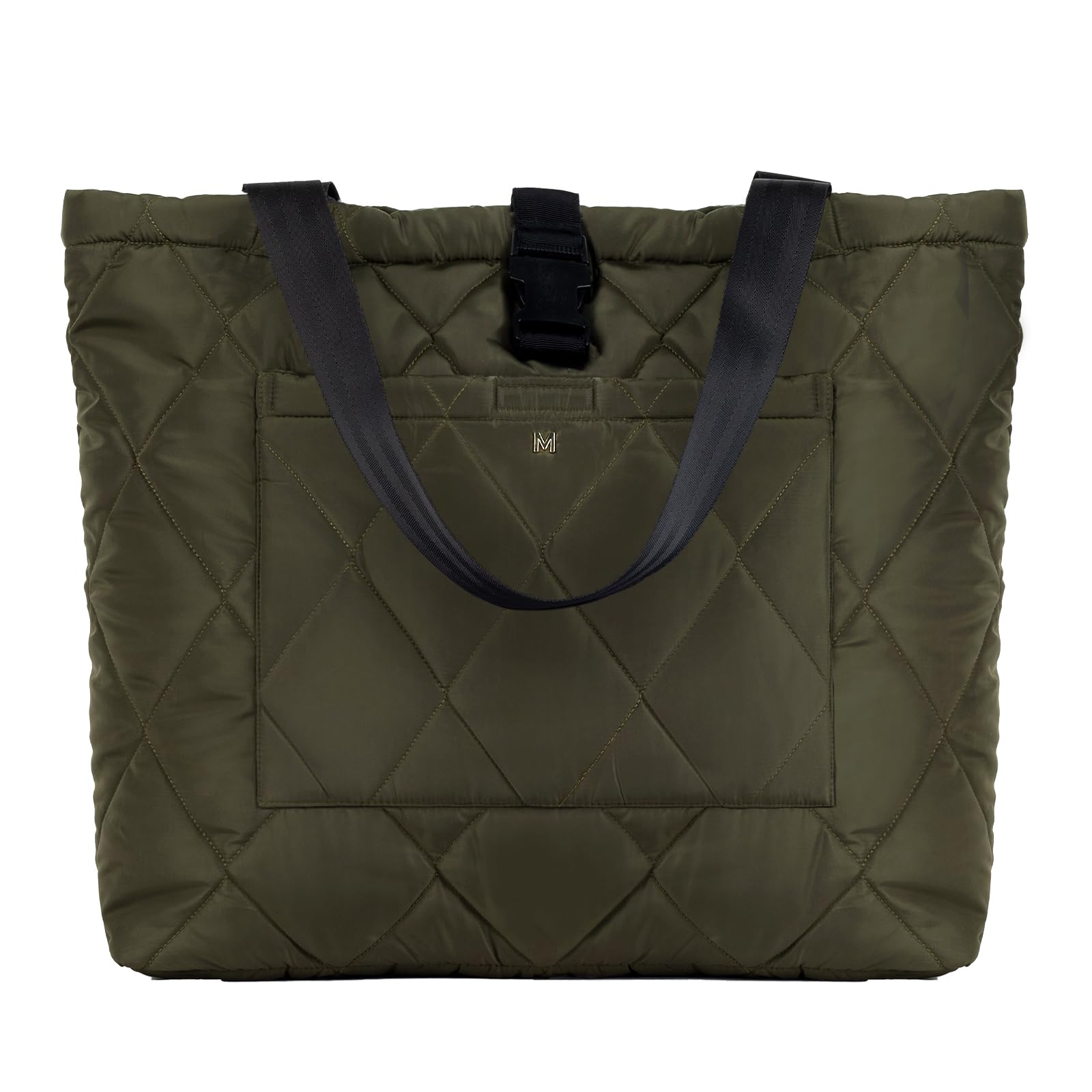 Stylish Large Tote Bags for Women - Durable Laptop Shoulder Bag with Buckle for Work, Gym & Travel | Perfect Work Tote, Commuter Bag & Weekend Getaway Essential