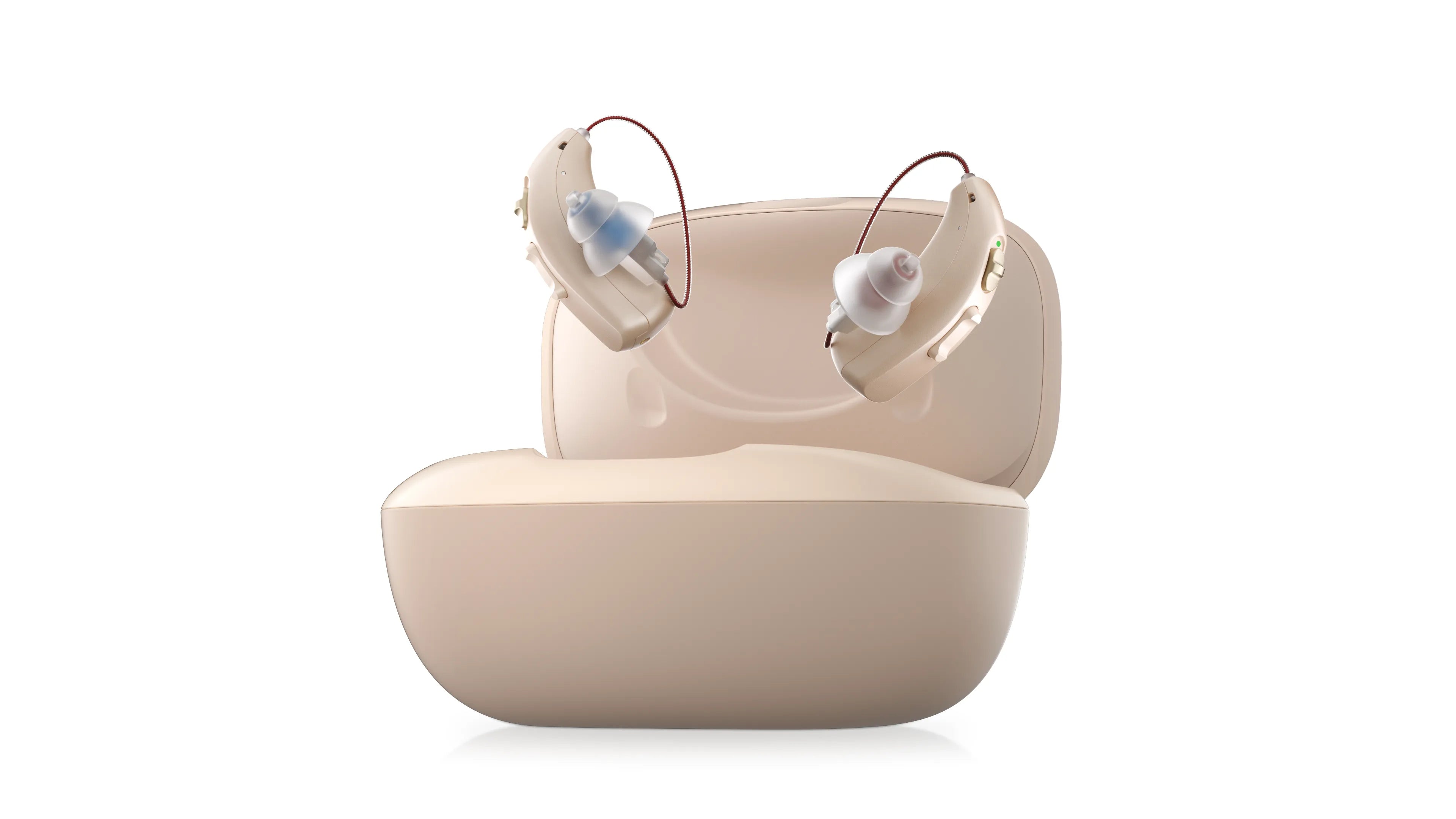 Linner Mercury Mini RIC OTC Hearing Aids for Seniors - Rechargeable Digital Sound Amplifier with Noise Reduction - Perfect for TV Watching, Conversations & Outdoor Activities