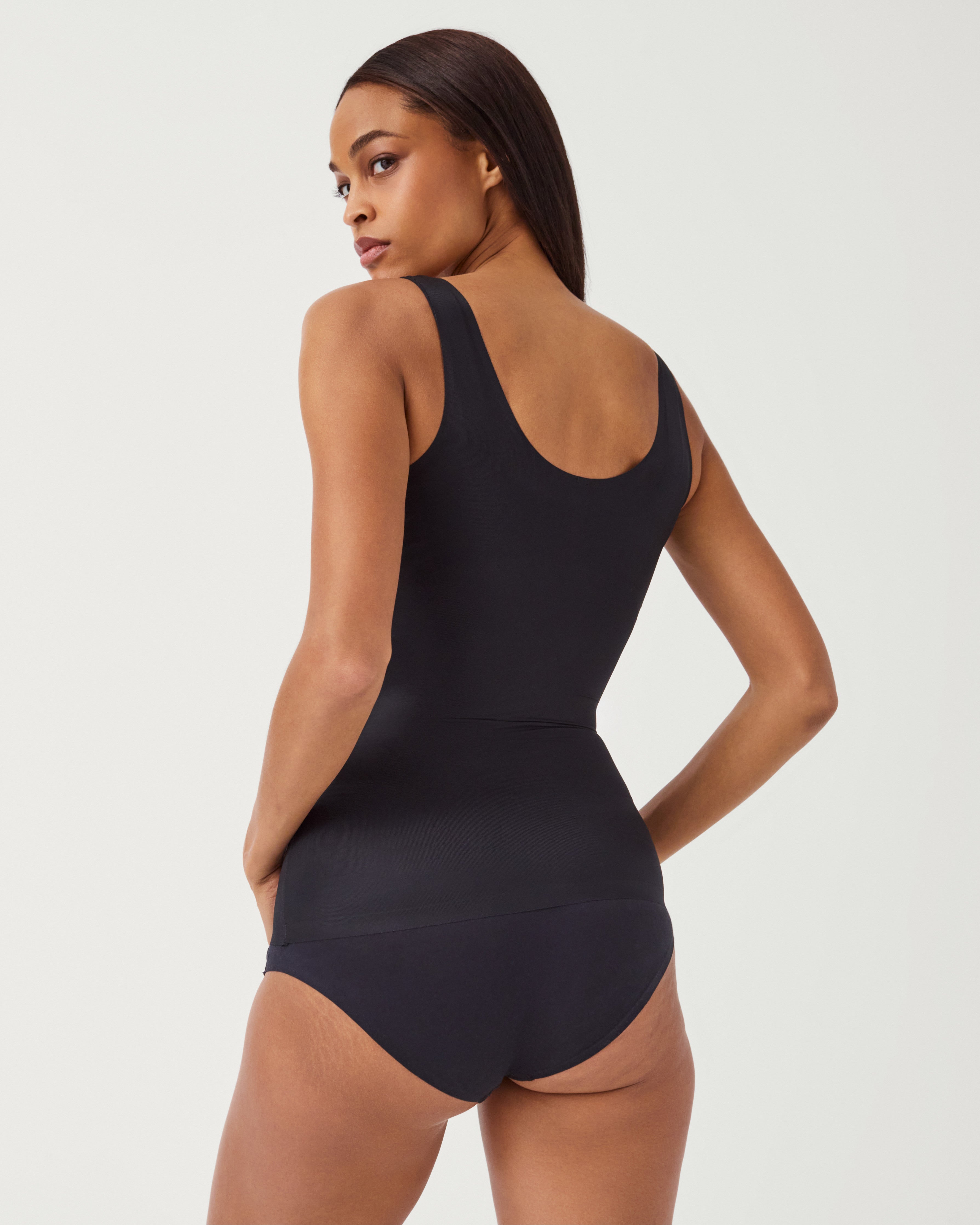 SPANX Shapewear Invisible Tank Top for Women - Seamless Slimming Camisole for Everyday Wear & Layering
