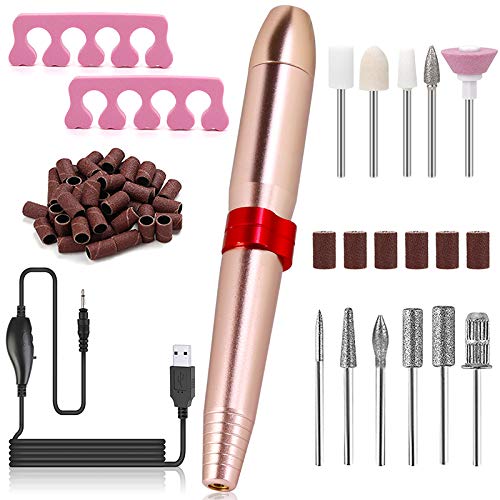 Professional SOWUNO Nail Drill Kit - Electric Manicure & Pedicure Set for Nail Care, Toenail Trimming & Nail Art - Perfect for Home Salon, Nail Technicians & DIY Beauty Enthusiasts