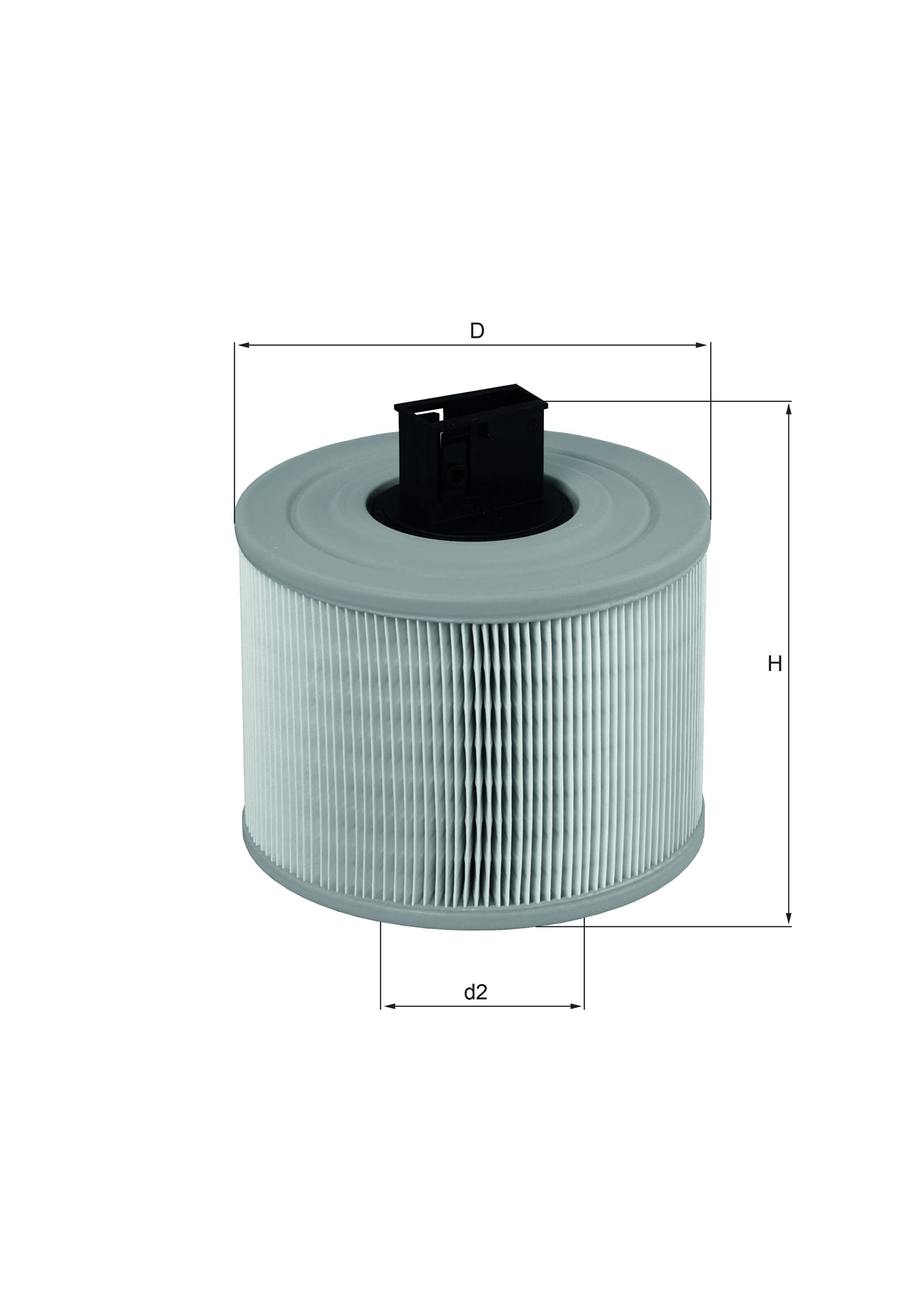 MAHLE LX 1035 Premium Air Filter for Cars & Trucks - High Performance Engine Protection - Perfect for Daily Commuting & Off-Road Adventures