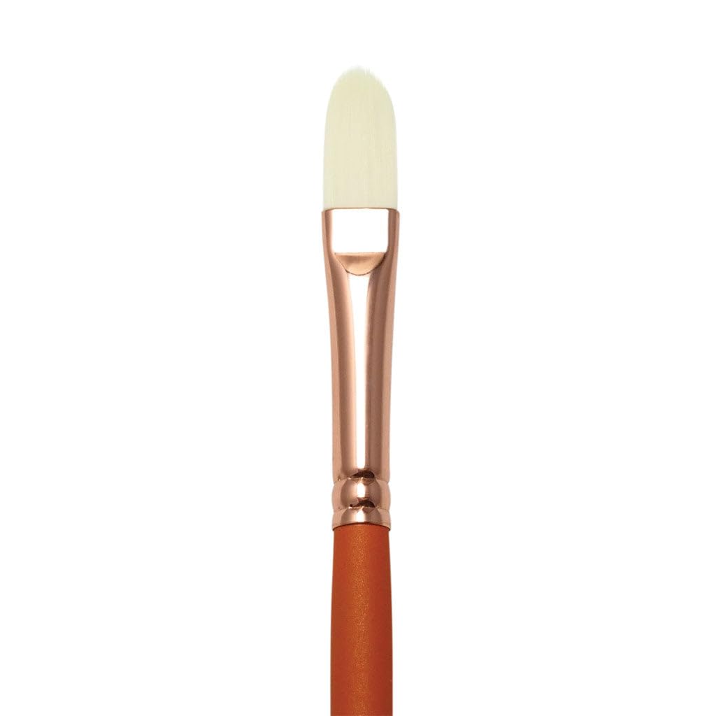 Alvin R7500T-16 Vienna Filbert Brushes Set of 16 - Professional Artist Paint Brushes for Oil, Acrylic & Watercolor Painting - Perfect for Canvas, Wood & Fabric Art Projects