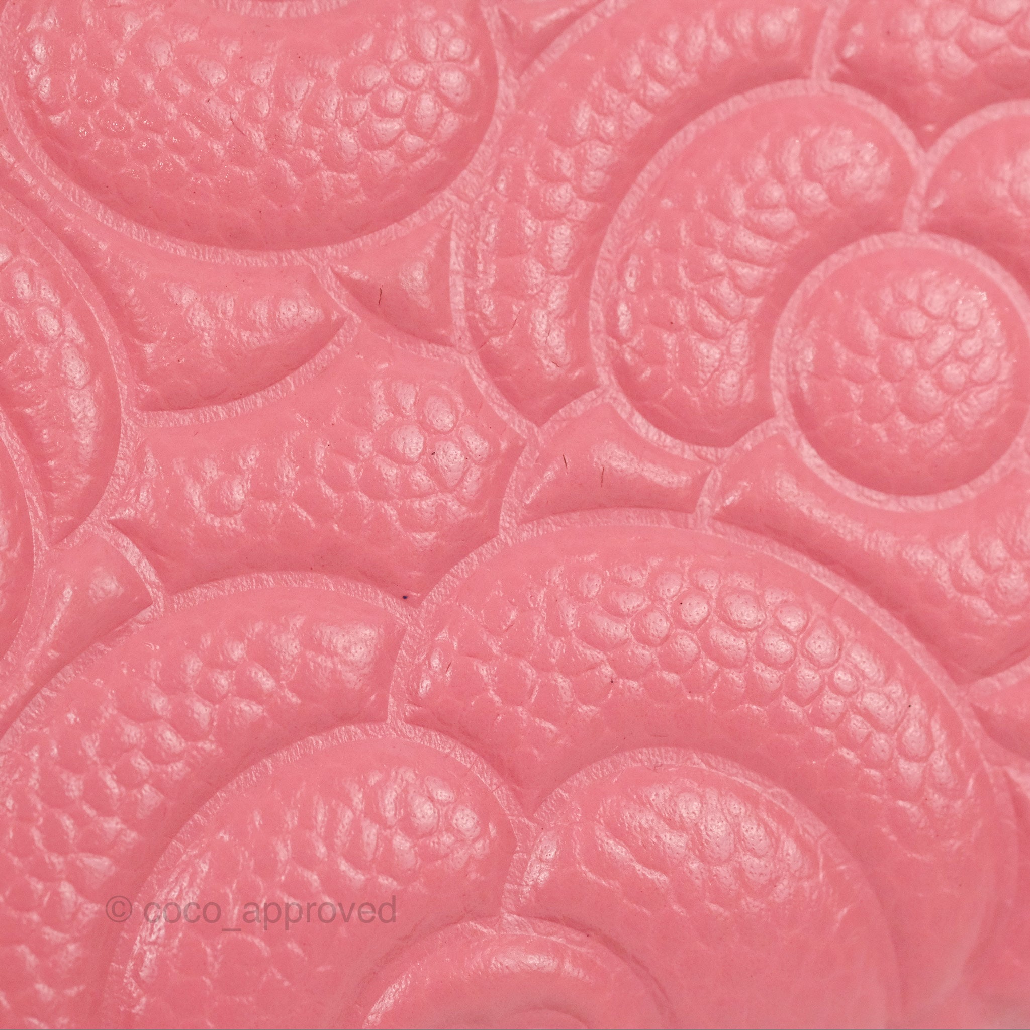 Chanel Camellia Pink Caviar Leather Card Holder with Gold Hardware - Luxury Compact Wallet for Everyday Use & Gift Giving