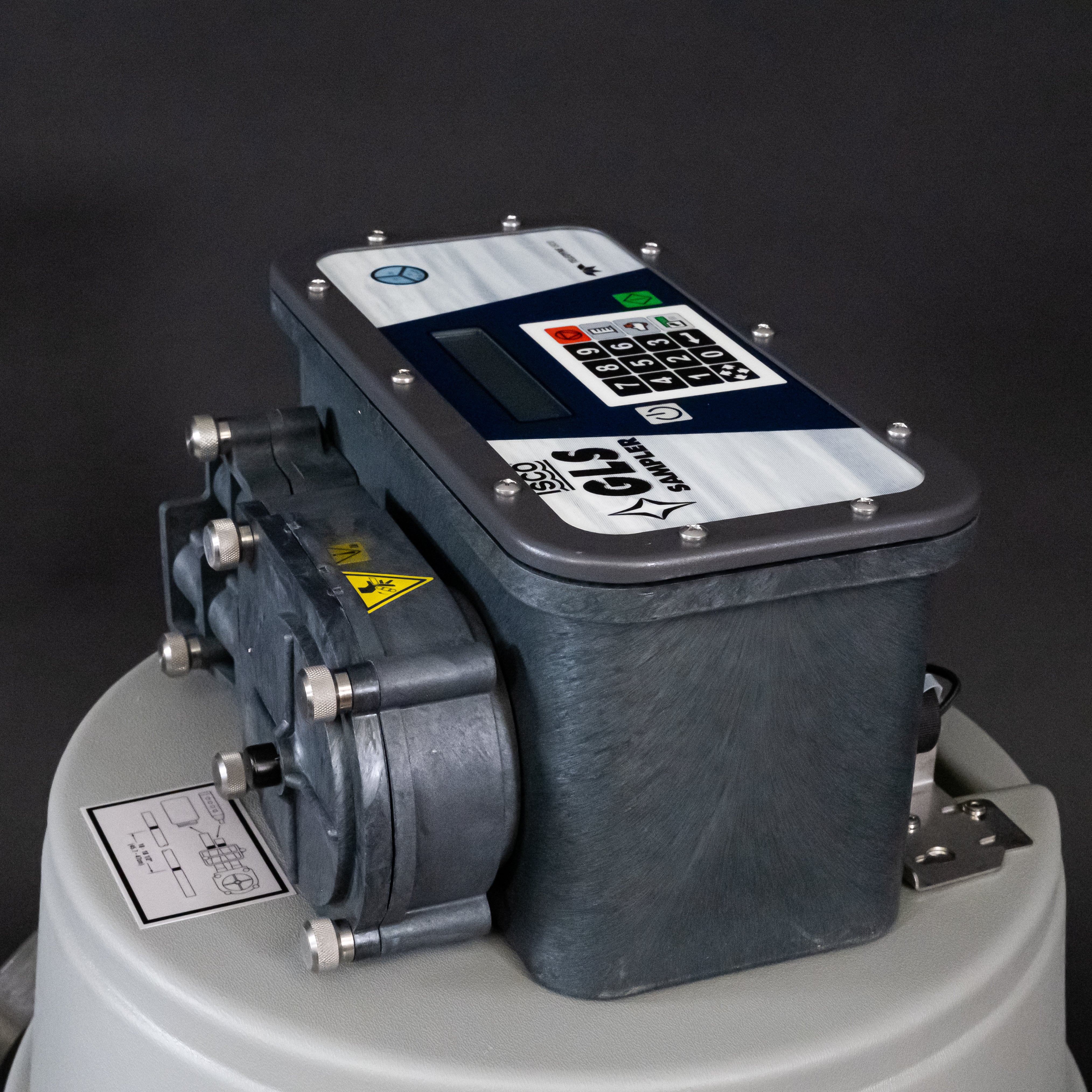 GLS Portable Composite Sampler with 2 Gallon ProPak™ Holder | Water Testing Equipment for Environmental Monitoring & Industrial Sampling