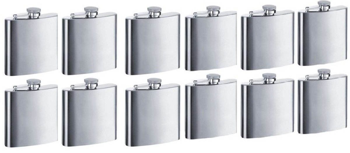 Personalized 8oz Stainless Steel Flask for Groomsmen & Bridesmaids - Custom Engraved Wedding Gift (Set of 12) - Perfect for Bachelor/Bachelorette Parties, Weddings & Special Occasions
