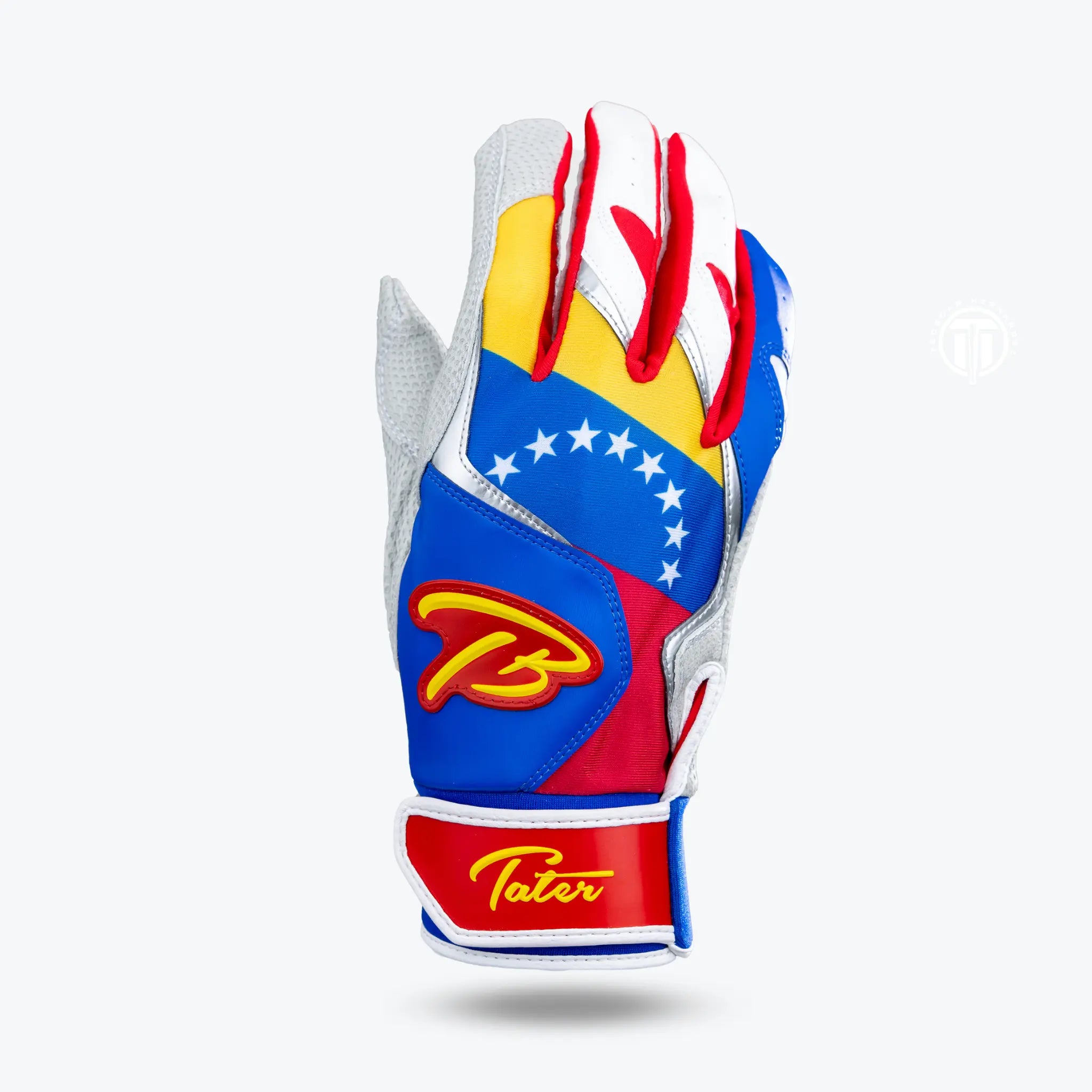 Venezuelan Flag Baseball Batting Gloves - Breathable & Grip-Enhanced for Baseball, Softball & Training - Perfect for Games, Practice & Sports Enthusiasts