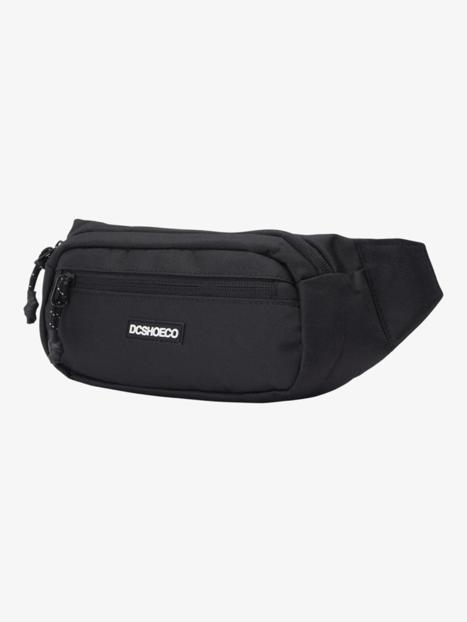 DC Tussler 4 Black Waist Bag - Stylish & Durable Waist Pack for Travel, Hiking, and Everyday Use