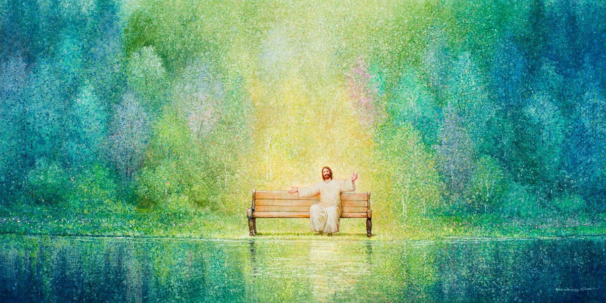 Come Unto Me and I Will Give You Rest - Inspirational Christian Wall Art for Home Decor & Church - Perfect for Bedroom, Living Room & Office