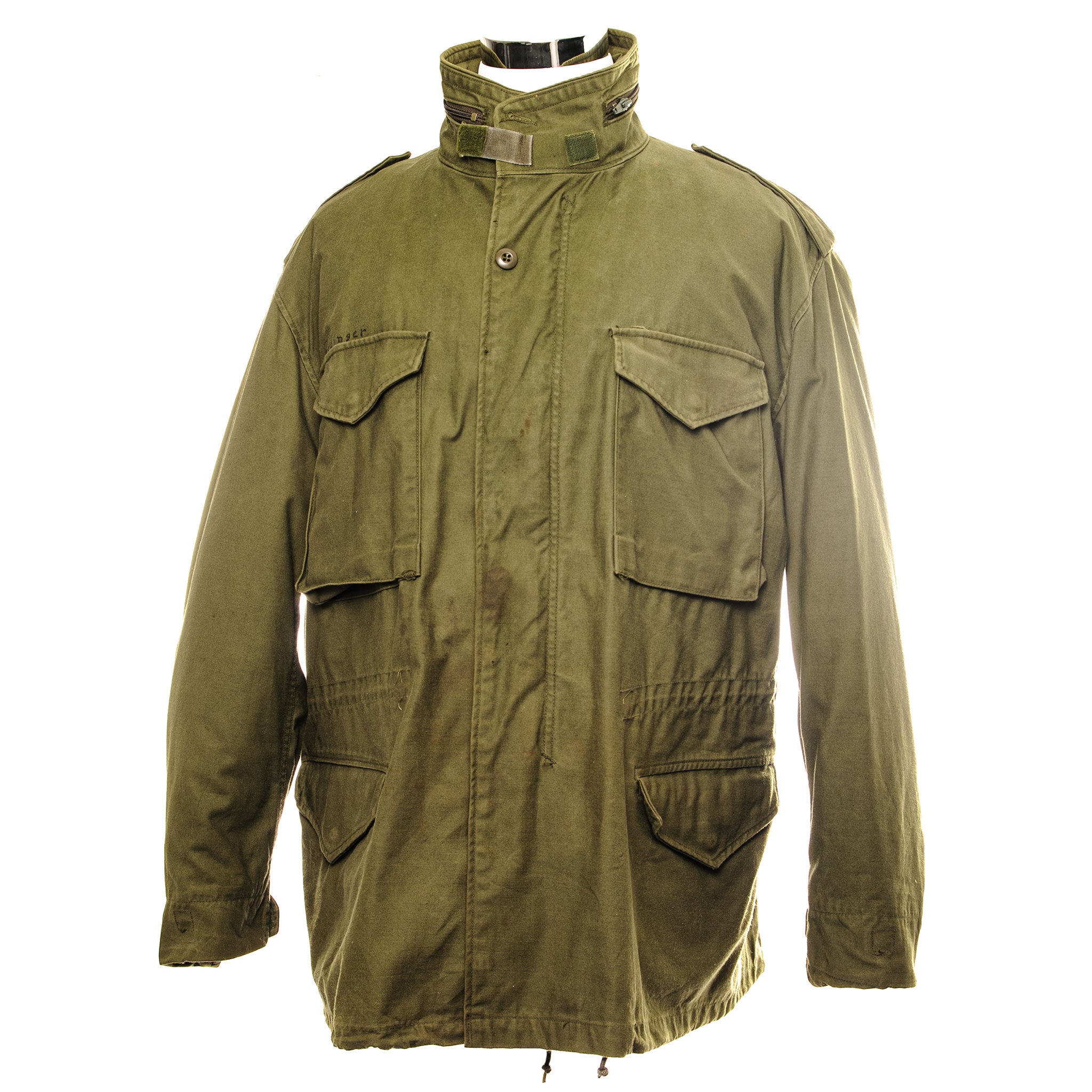 Vintage US Army M65 Field Jacket - 1991 Military Surplus Olive Green Coat - Size XL Regular - Perfect for Outdoor Adventures, Hunting & Casual Wear
