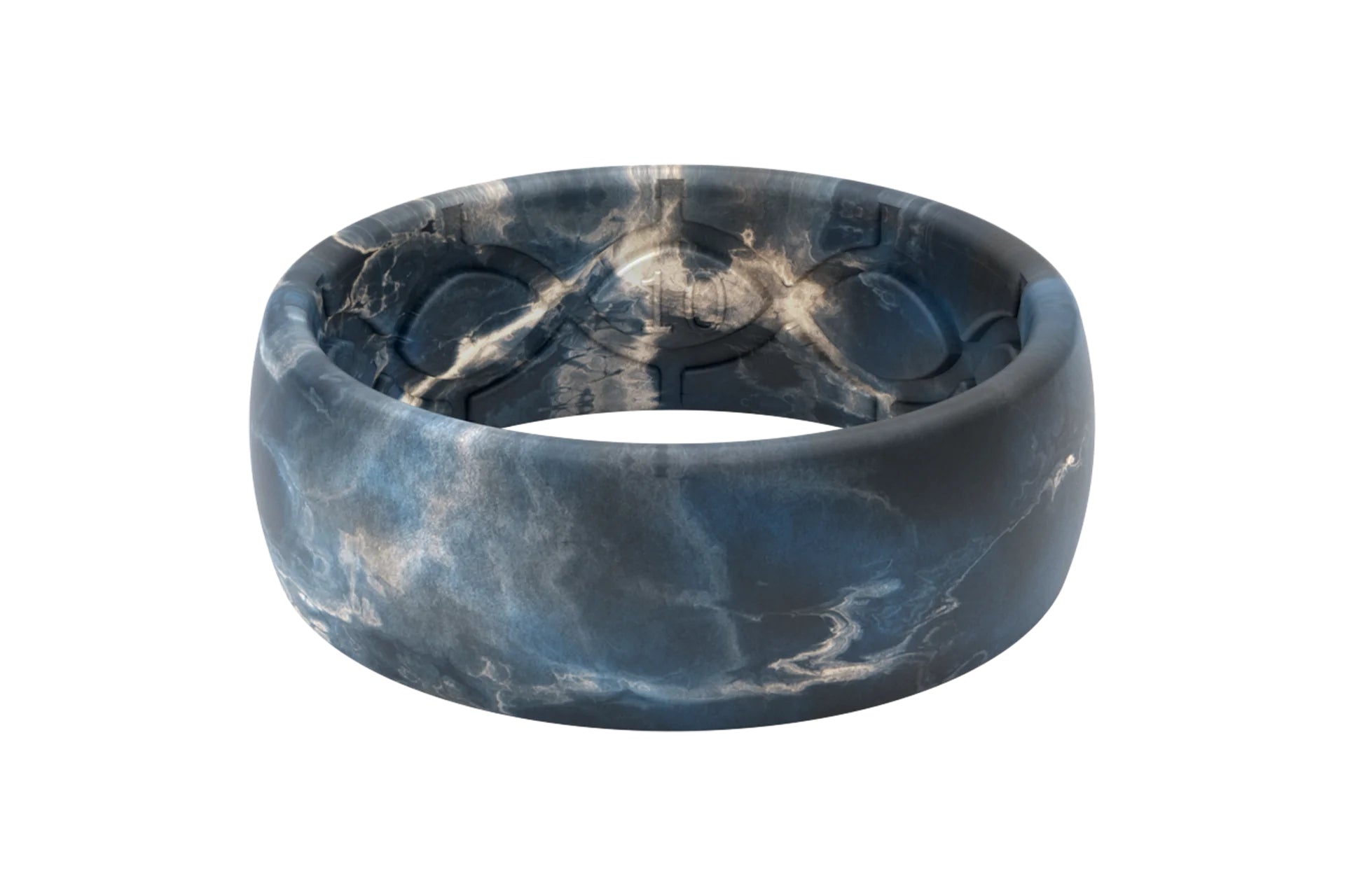 Original Nomad Men's Groove Ring - Stainless Steel Wedding Band for Men - Perfect for Outdoor Adventures, Travel & Everyday Wear
