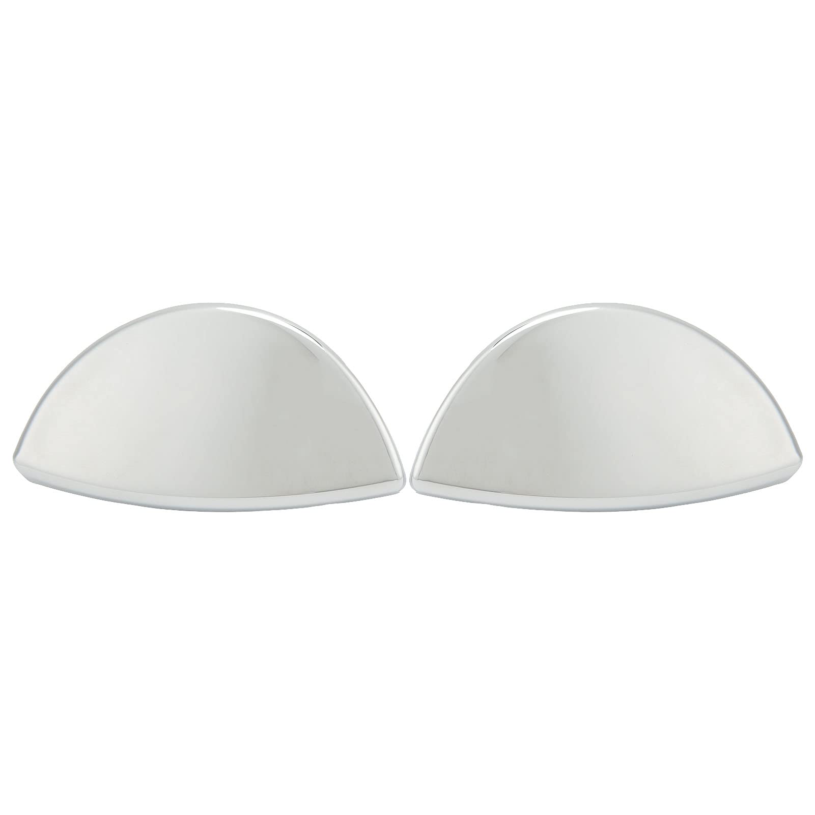 Universal ABS Chrome Headlight Washer Cover Pair - Replacement for 2007-2008 BMW 3 Series (E90/E92) - Car Exterior Accessories Upgrade - Perfect for Night Driving & Car Detailing