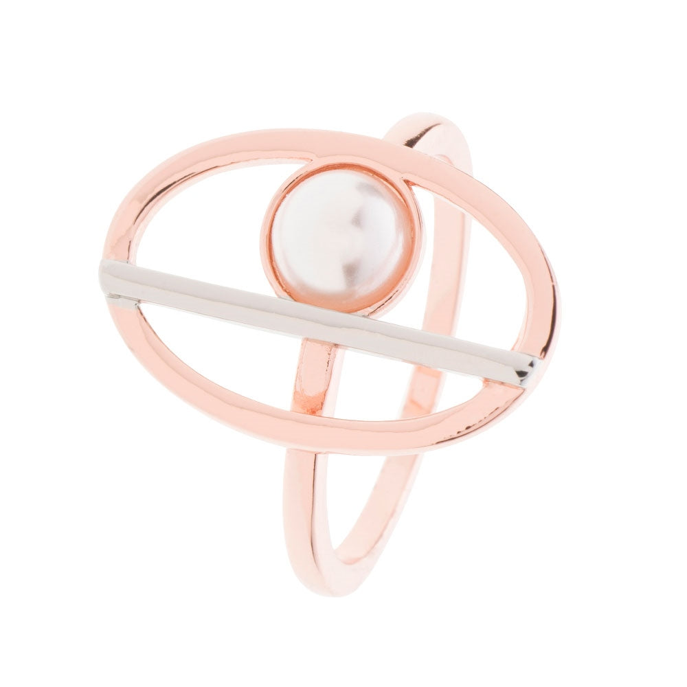 Belleek Living Jewelry Rose Pearl Ring - Elegant & Timeless Pearl Jewelry for Women - Perfect for Weddings, Anniversaries & Special Occasions