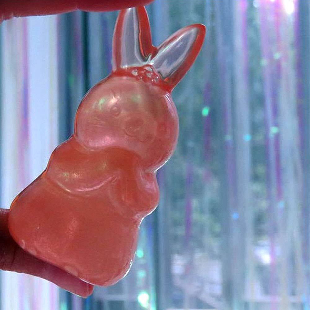 2-Pack Rabbit Resin Molds for Easter Bunny DIY Crafts - Silicone Epoxy Casting Molds for Handmade Soap, Candle & Plaster Making - Perfect for Home Decor, Desktop Display & Spring Festival Gifts