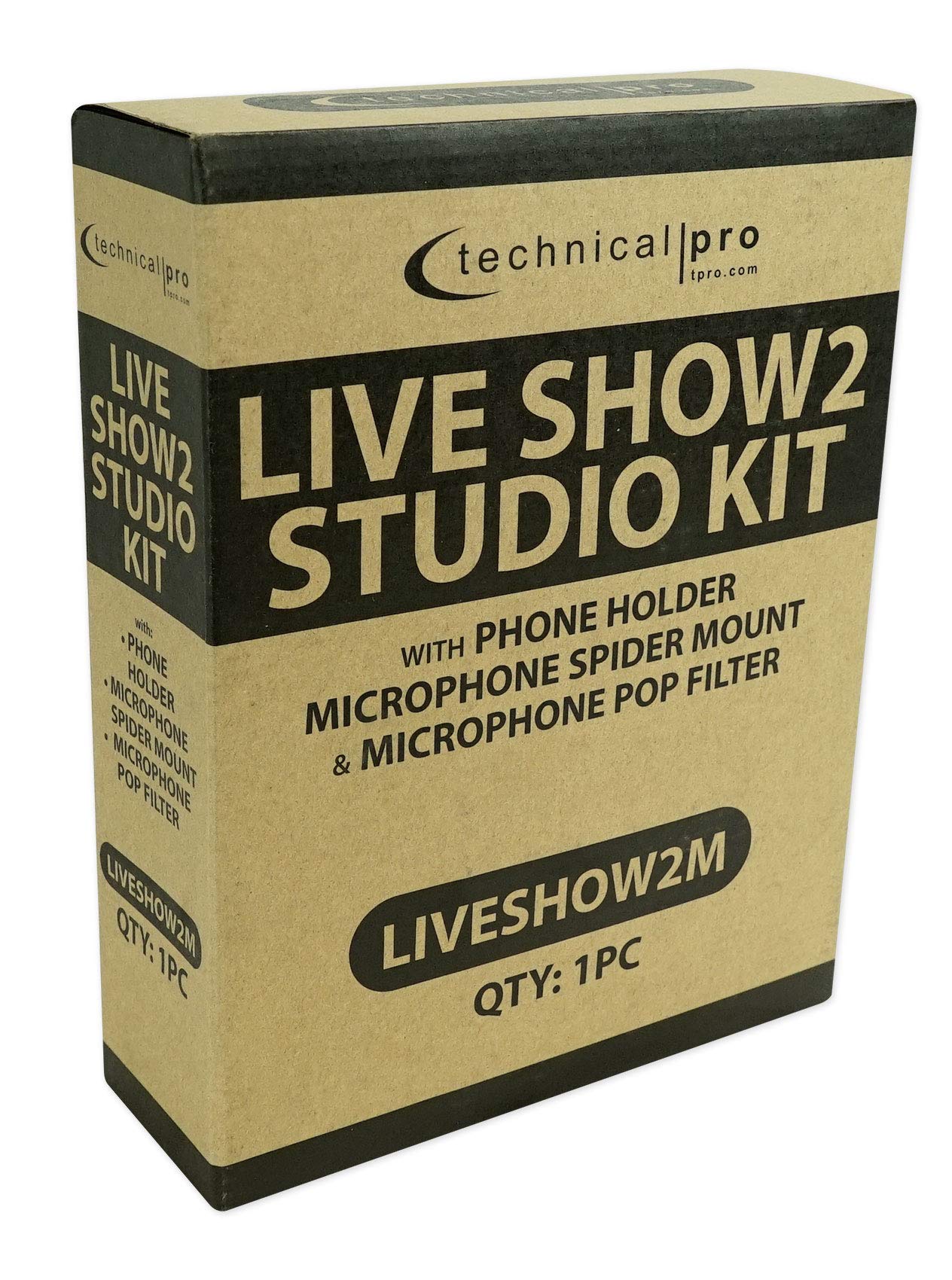 Professional Podcasting Desk Stand with Microphone & Phone Holder - Studio-Quality Broadcast Setup for Podcasters, Streamers & Content Creators | Perfect for Home Studios, Live Streaming & Recording Sessions